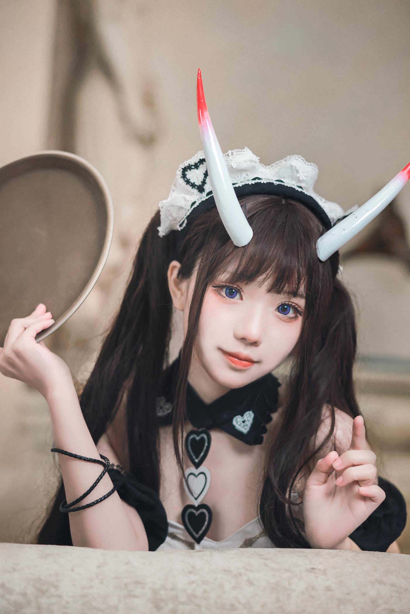 图片[11]-花柒Hana  能代女仆 [21P] – 速更版-美库