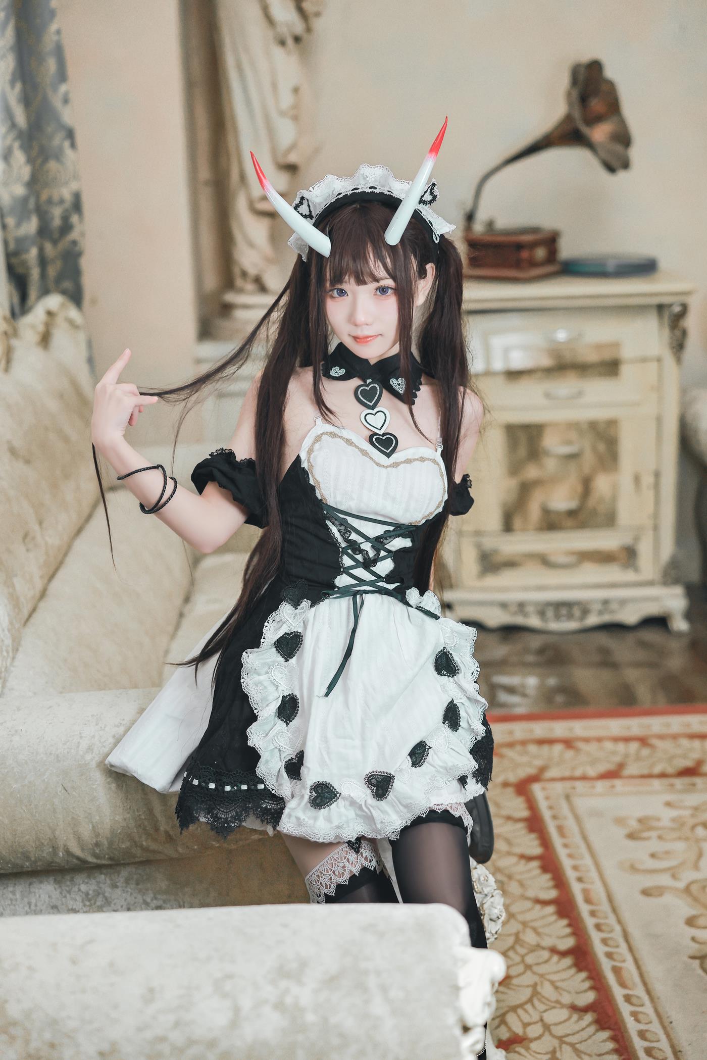 图片[12]-花柒Hana  能代女仆 [21P] – 速更版-美库