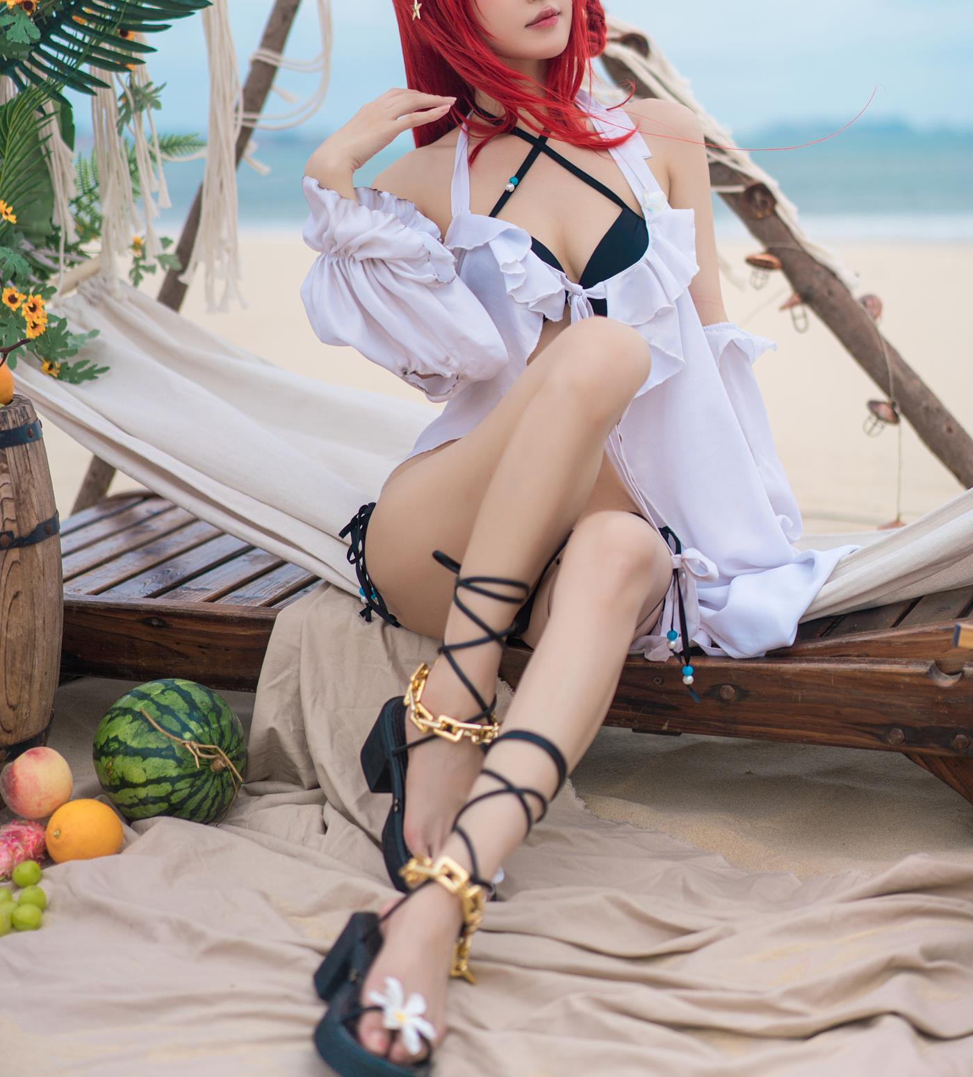 图片[15]-动漫博主阿包也是兔娘  明日方舟 史尔特尔泳装 [31P] – 速更版-美库