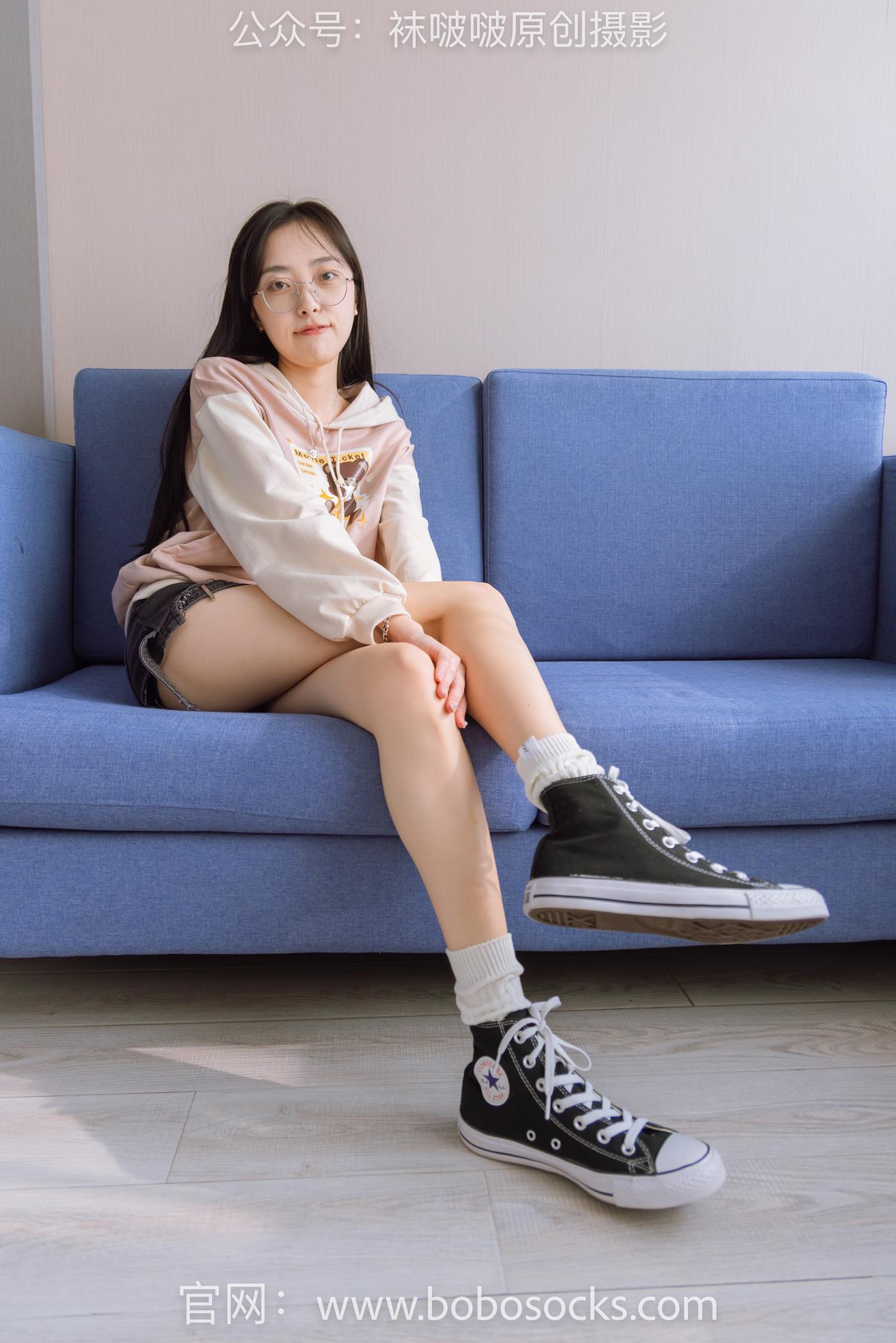 图片[28]-[BoBoSocks袜啵啵]NO.143 稚予-匡威板鞋、vans帆布鞋、两双白棉袜 (2) [82P] – 速更版-美库