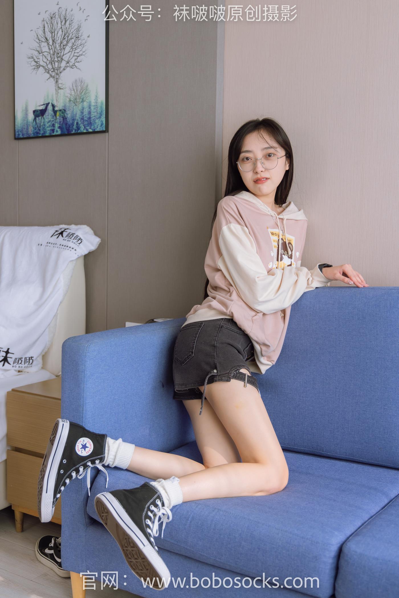 图片[32]-[BoBoSocks袜啵啵]NO.143 稚予-匡威板鞋、vans帆布鞋、两双白棉袜 (2) [82P] – 速更版-美库