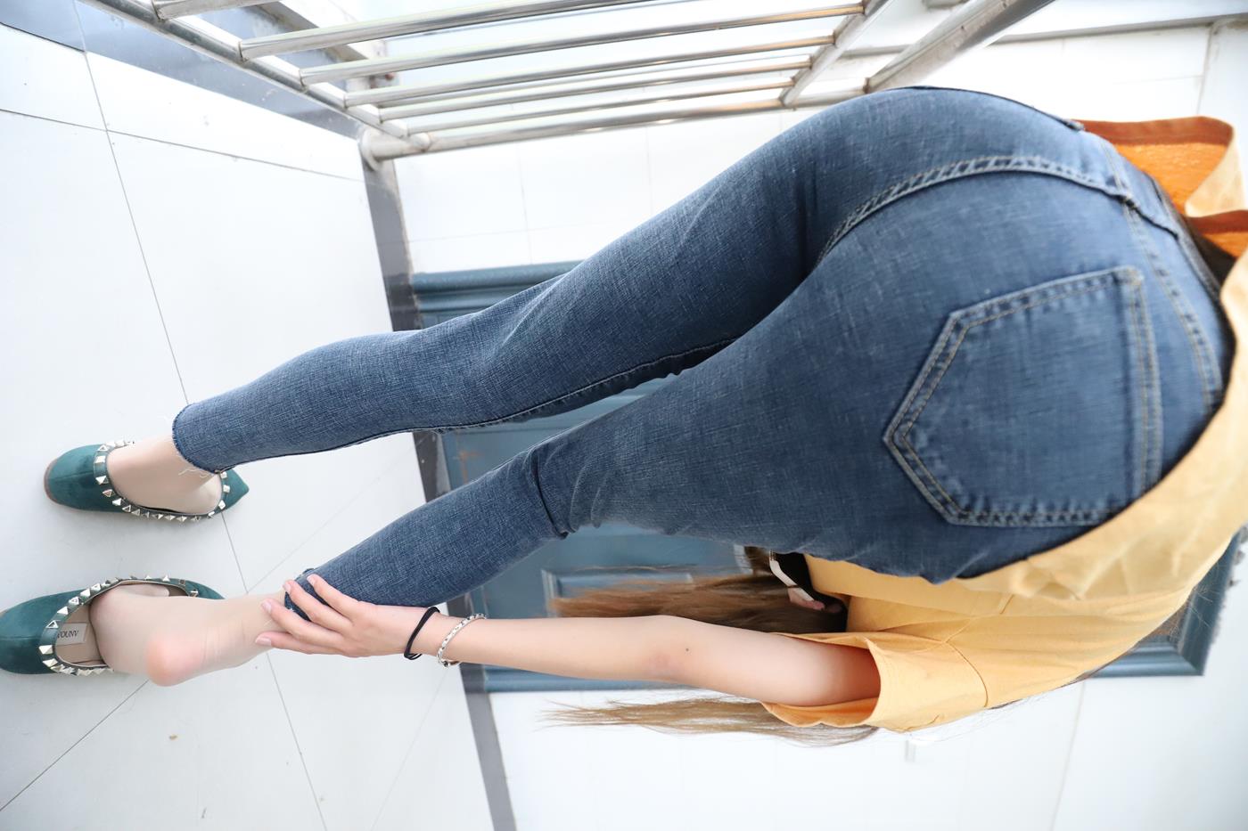 图片[12]-大西瓜爱牙膏-2020 01X活动 模特1（一） 教室牛仔裤里丝 (2) [70P] – 速更版-美库