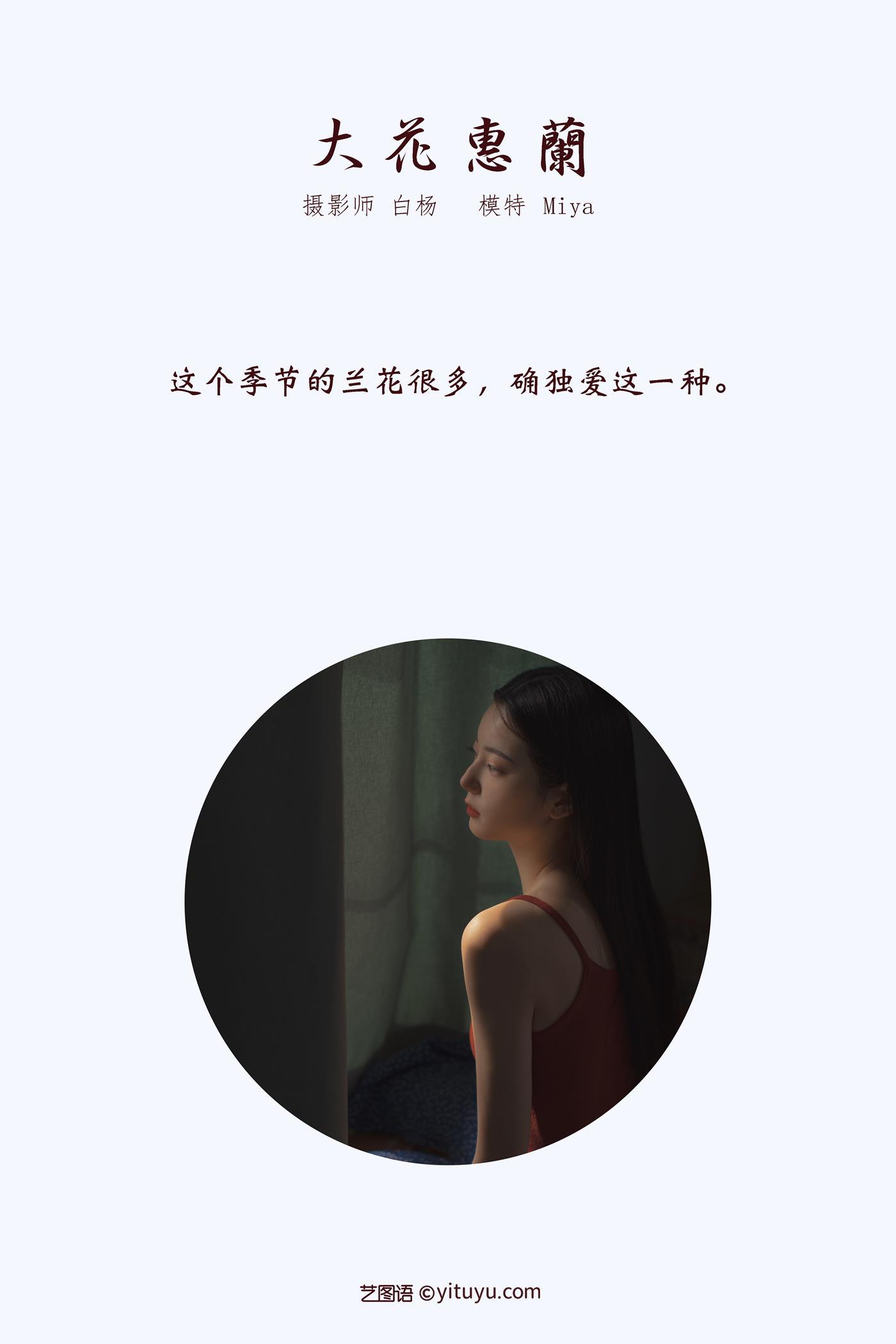 图片[22]-[YITUYU艺图语] 2022.01.03 大花蕙兰 Miya怡君 [24P] – 速更版-美库