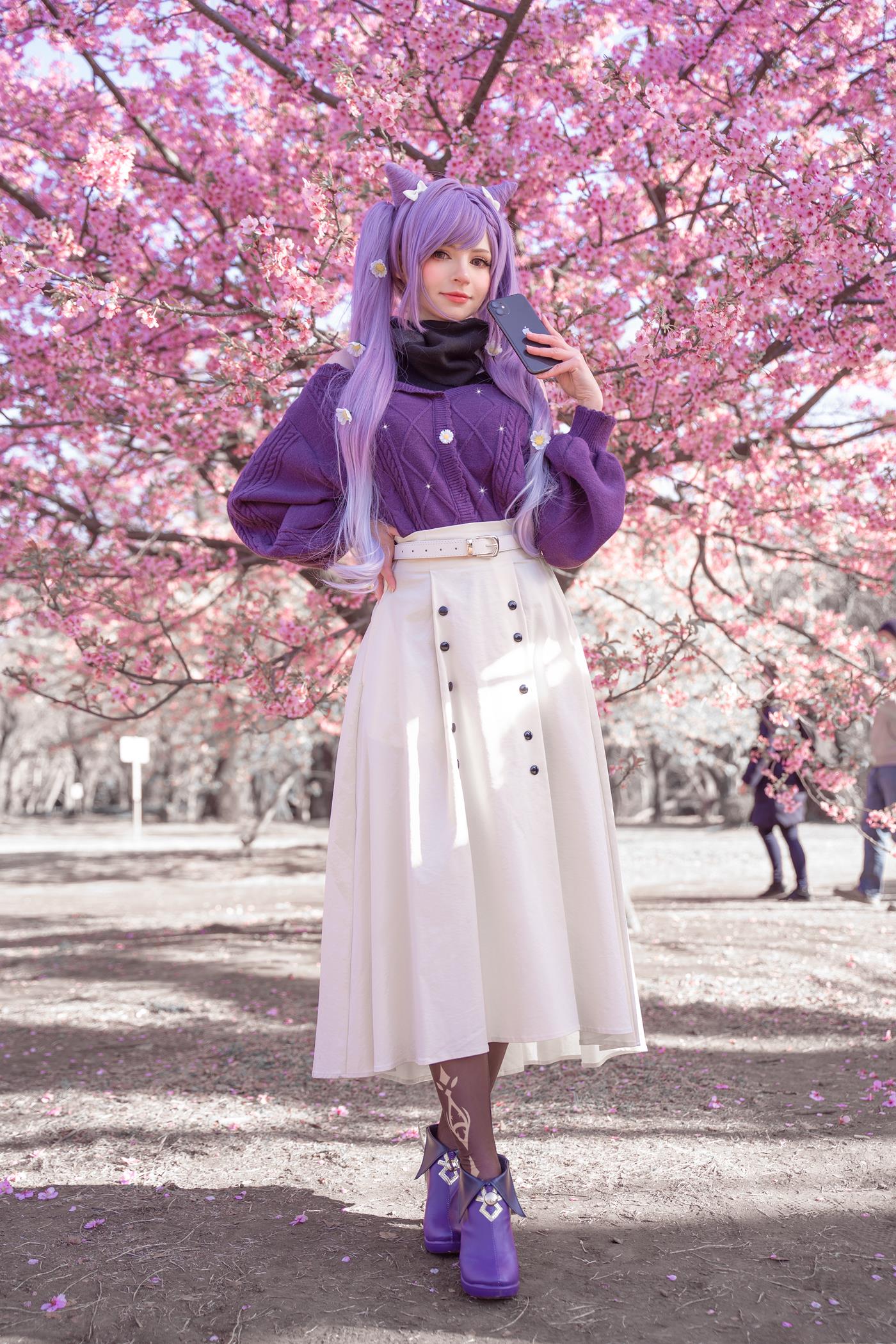 图片[10]-Peach milky – Keqing Genshin Impact[79P] – 速更版-美库