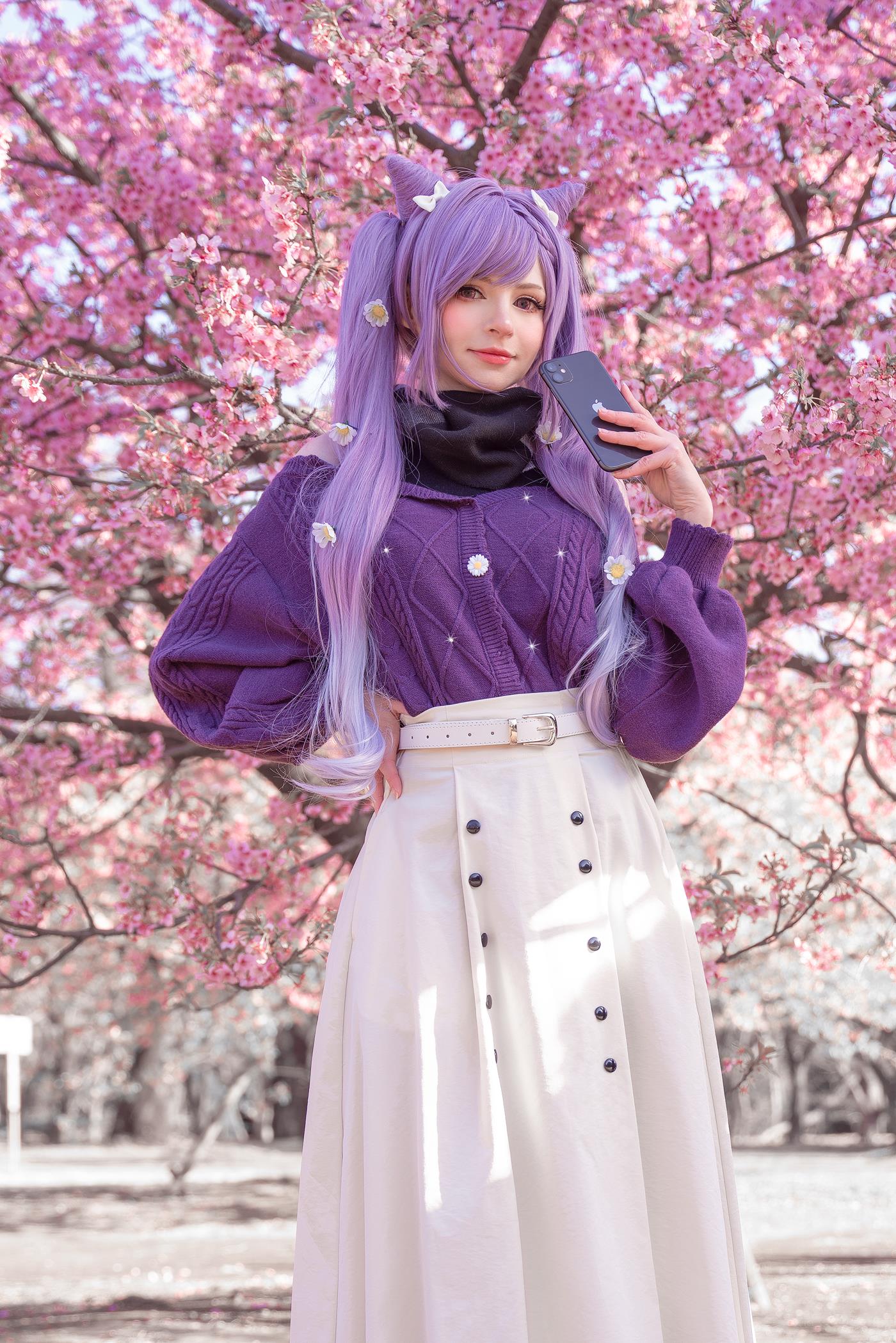 图片[12]-Peach milky – Keqing Genshin Impact[79P] – 速更版-美库