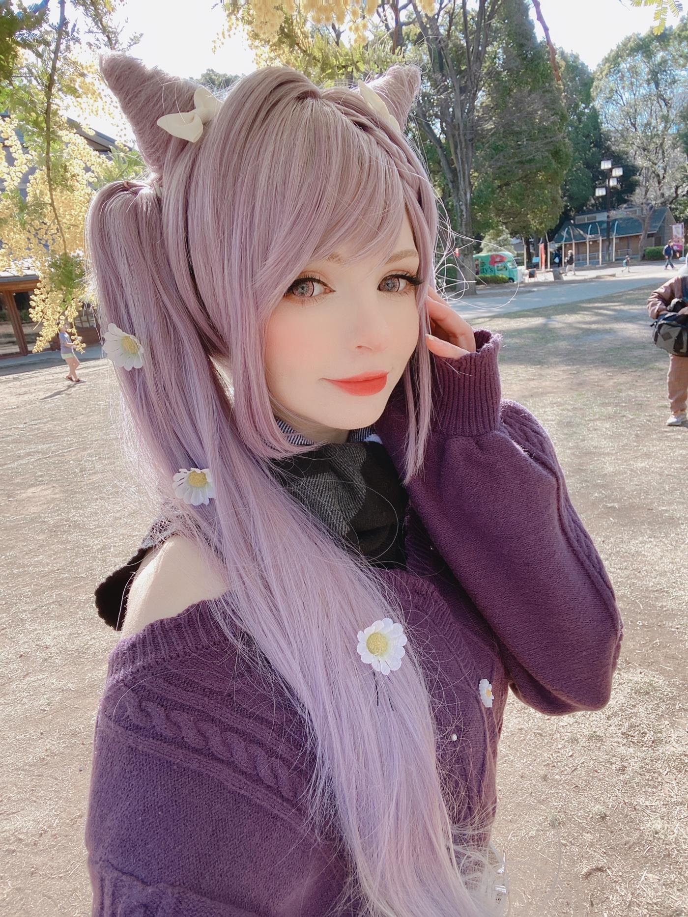 图片[27]-Peach milky – Keqing Genshin Impact[79P] – 速更版-美库