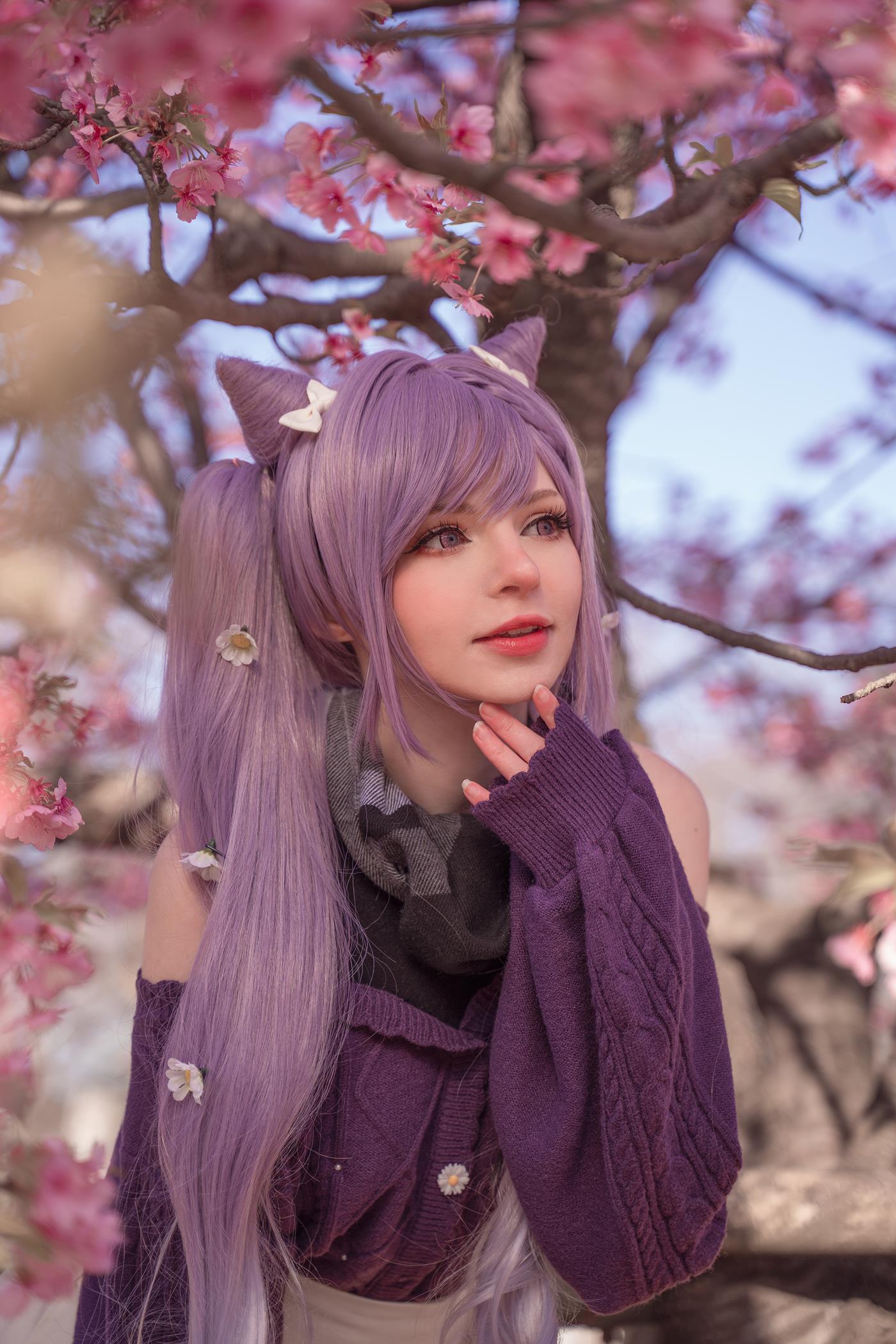 图片[30]-Peach milky – Keqing Genshin Impact[79P] – 速更版-美库