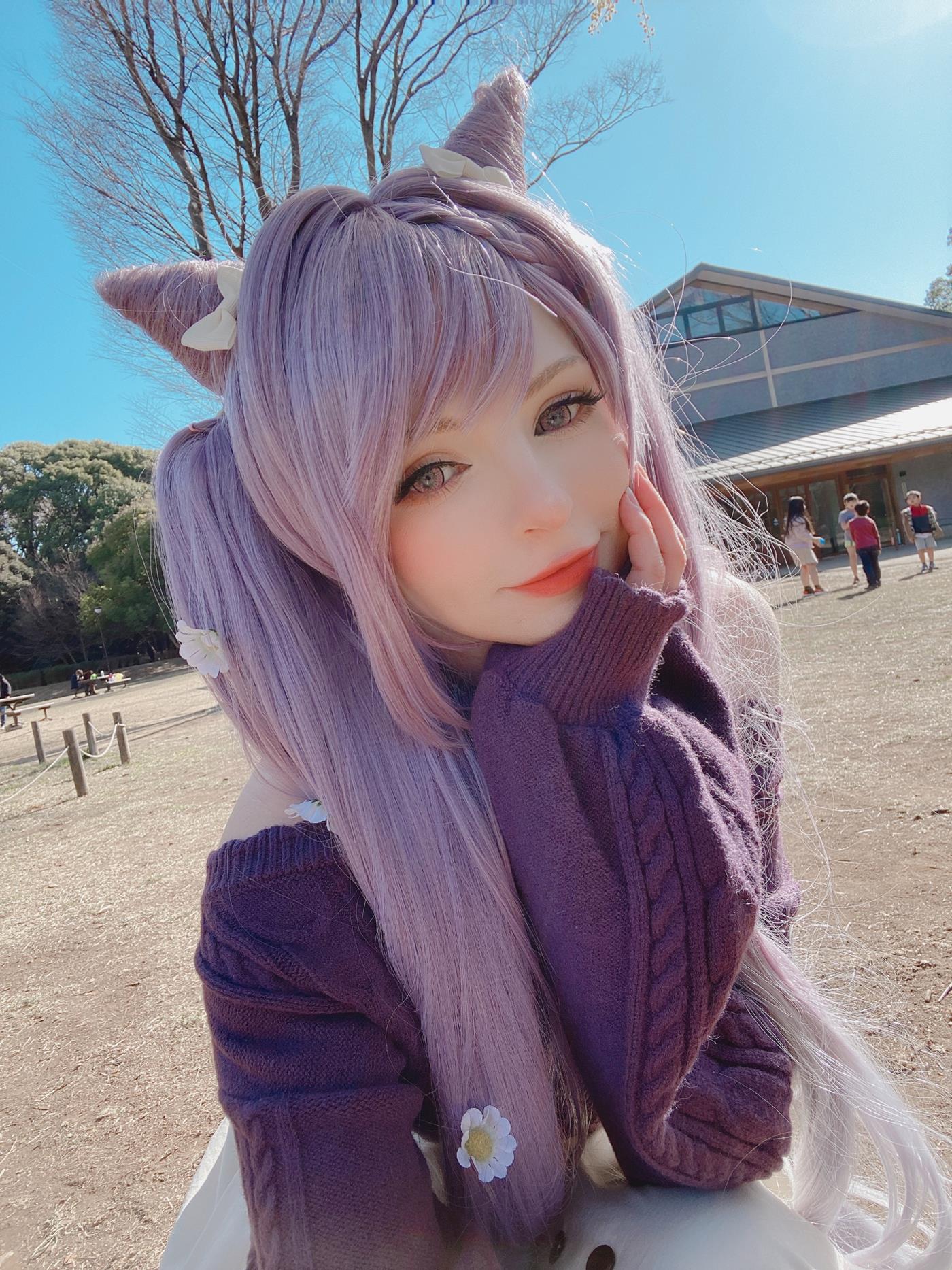 图片[31]-Peach milky – Keqing Genshin Impact[79P] – 速更版-美库