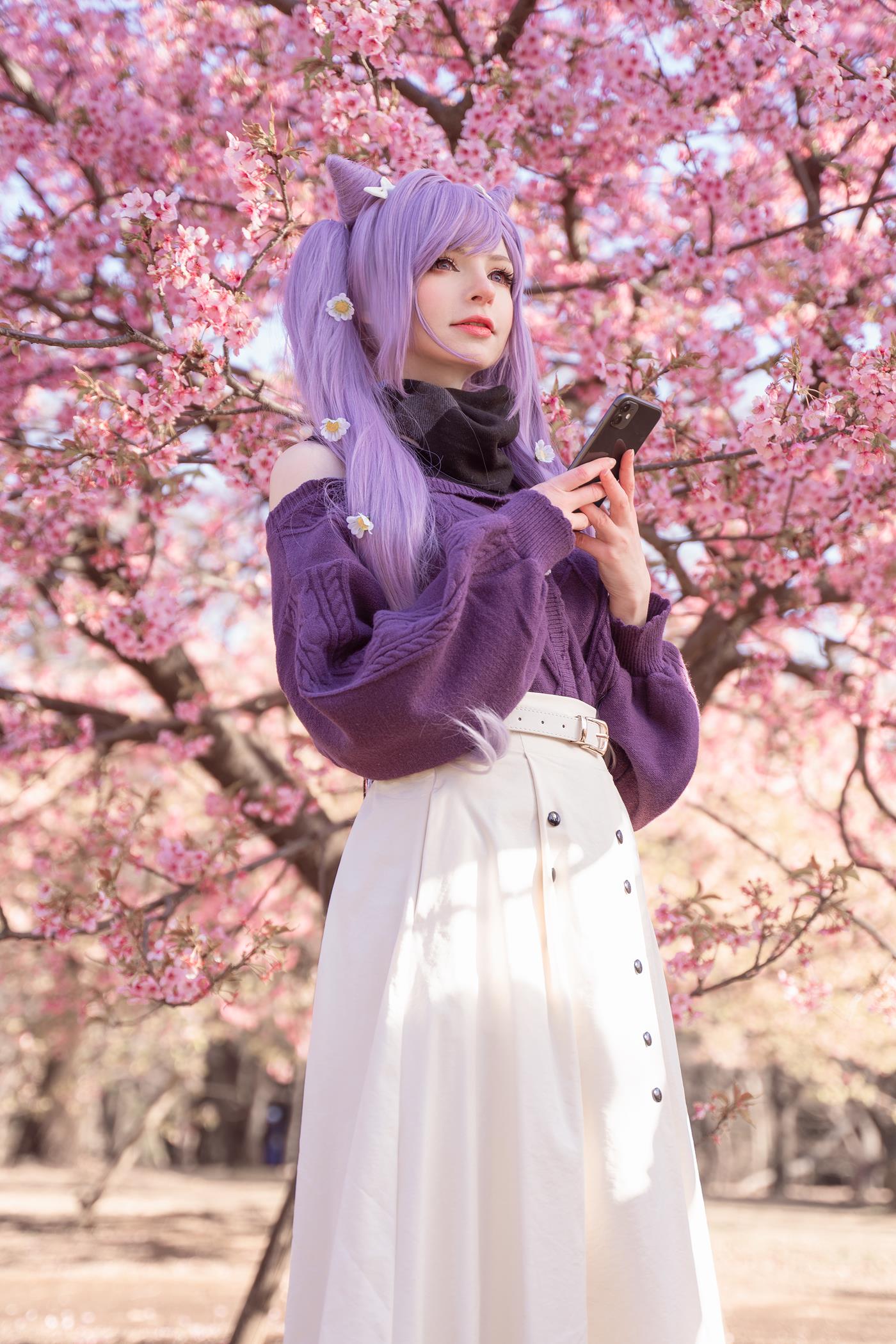 图片[32]-Peach milky – Keqing Genshin Impact[79P] – 速更版-美库