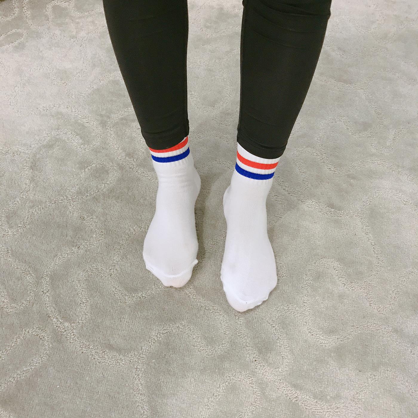 图片[22]-安乔乔儿(Nia乔乔) 健身房白袜[135P] – 速更版-美库