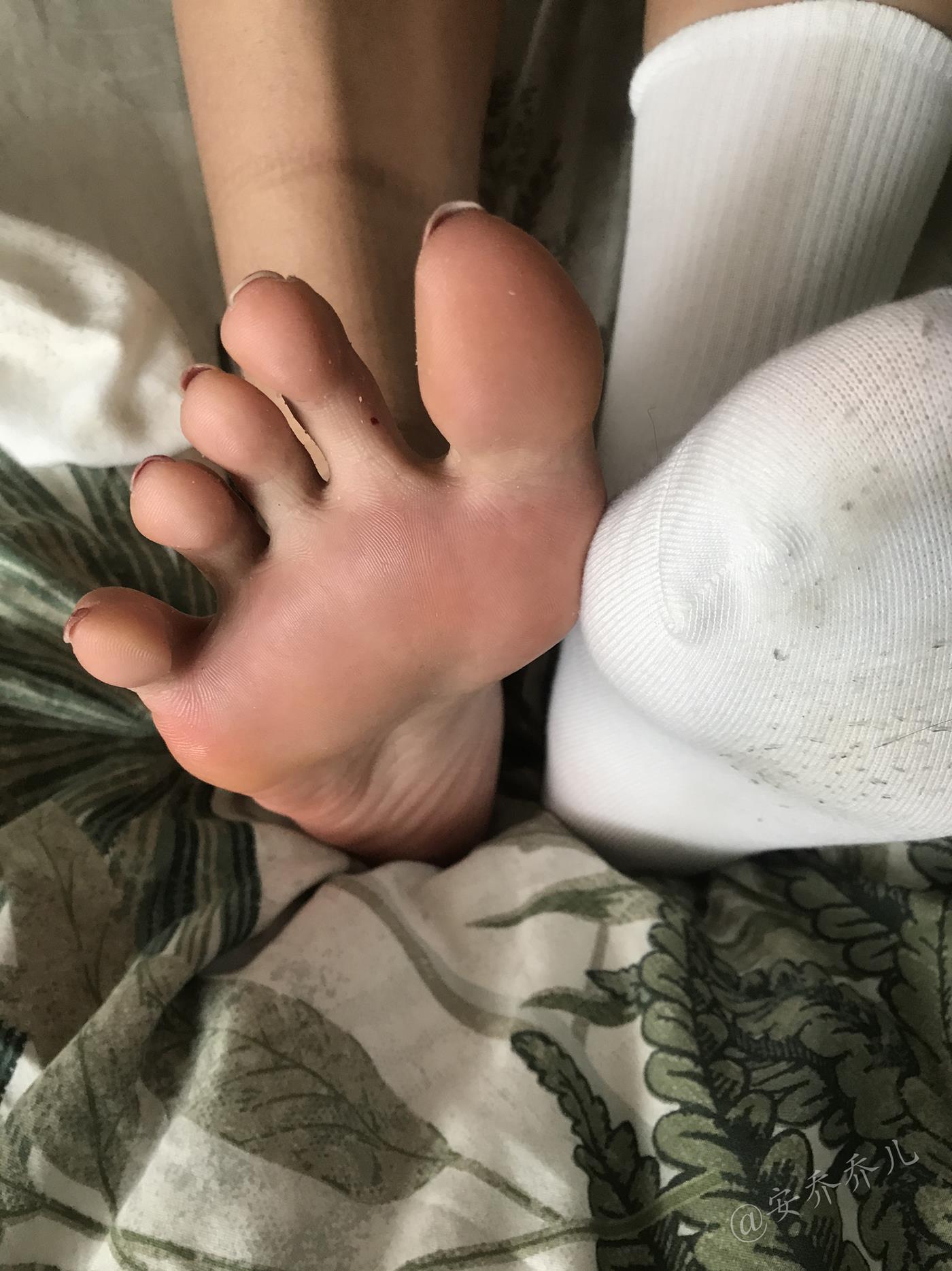 图片[27]-安乔乔儿(Nia乔乔) 健身房白袜[135P] – 速更版-美库