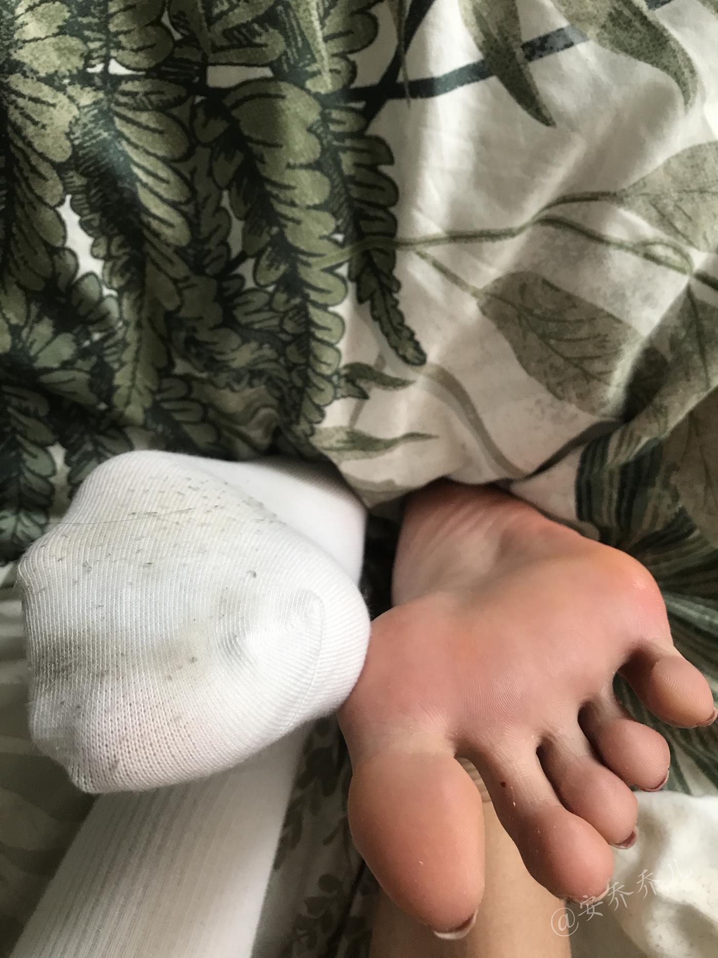 图片[29]-安乔乔儿(Nia乔乔) 健身房白袜[135P] – 速更版-美库