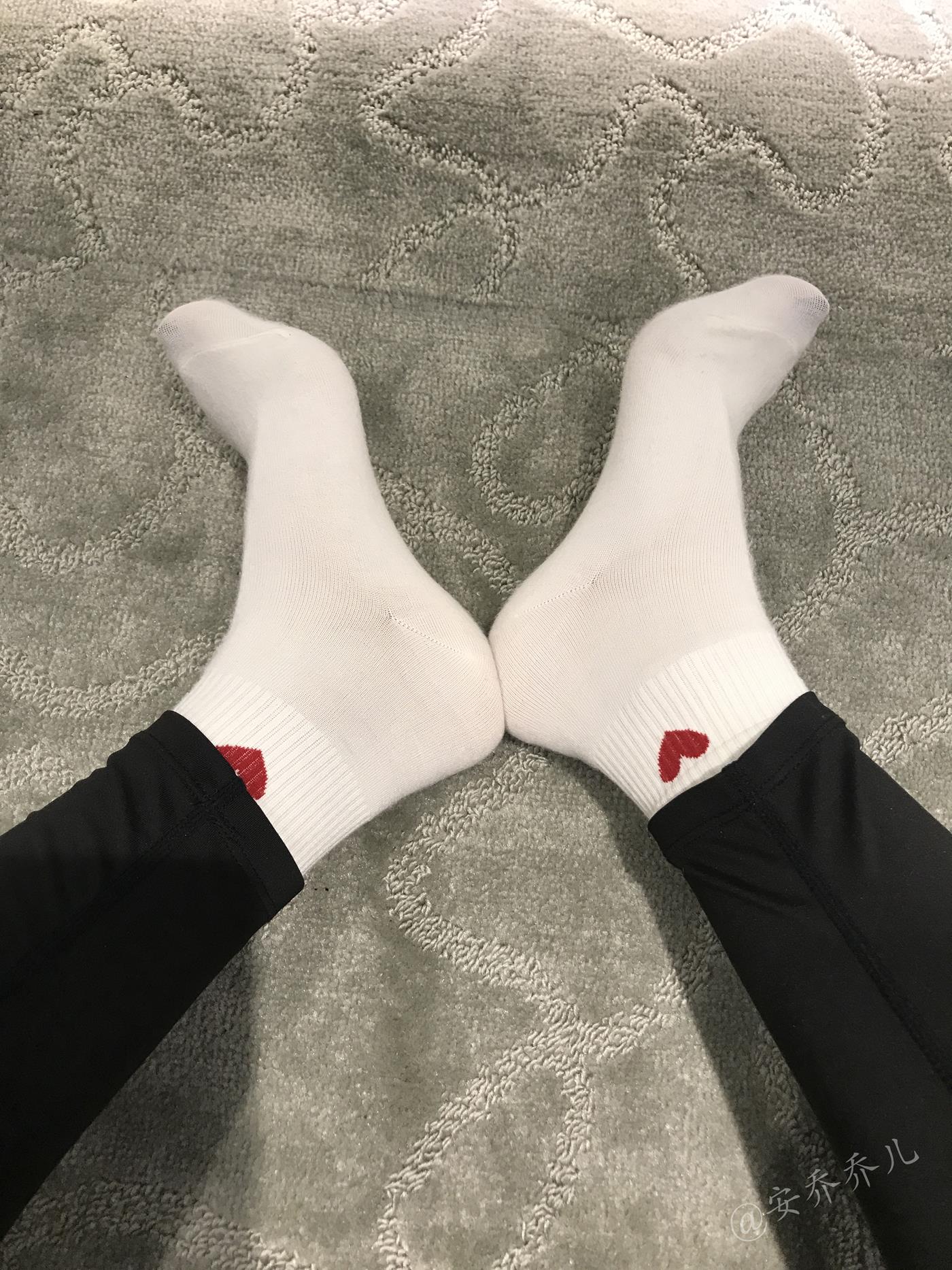 图片[50]-安乔乔儿(Nia乔乔) 健身房白袜[135P] – 速更版-美库