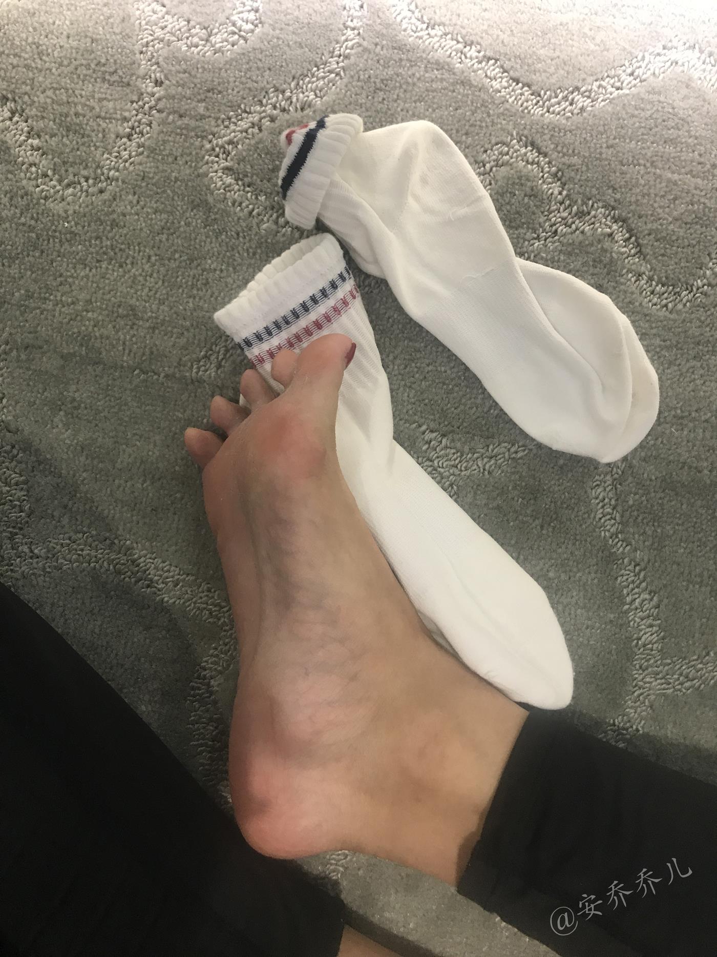 图片[74]-安乔乔儿(Nia乔乔) 健身房白袜[135P] – 速更版-美库