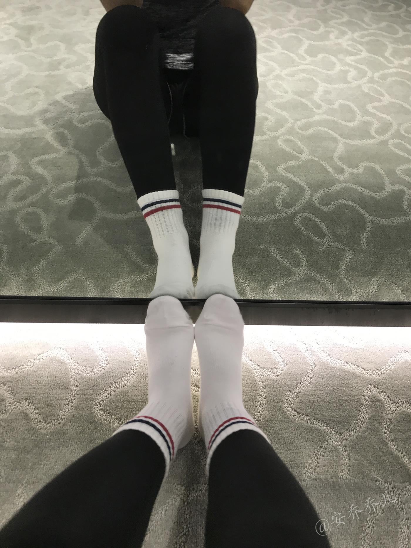 图片[77]-安乔乔儿(Nia乔乔) 健身房白袜[135P] – 速更版-美库