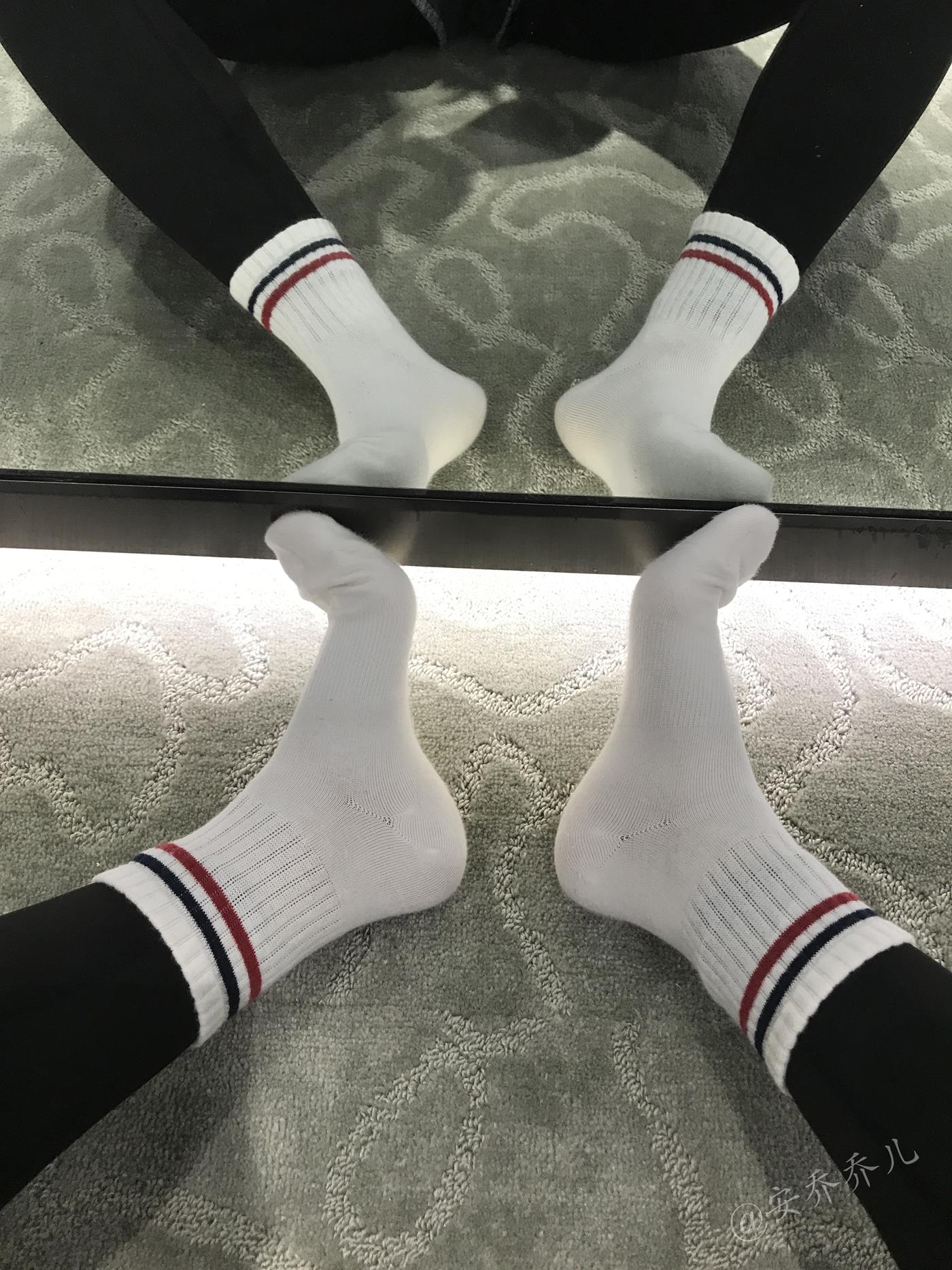 图片[78]-安乔乔儿(Nia乔乔) 健身房白袜[135P] – 速更版-美库