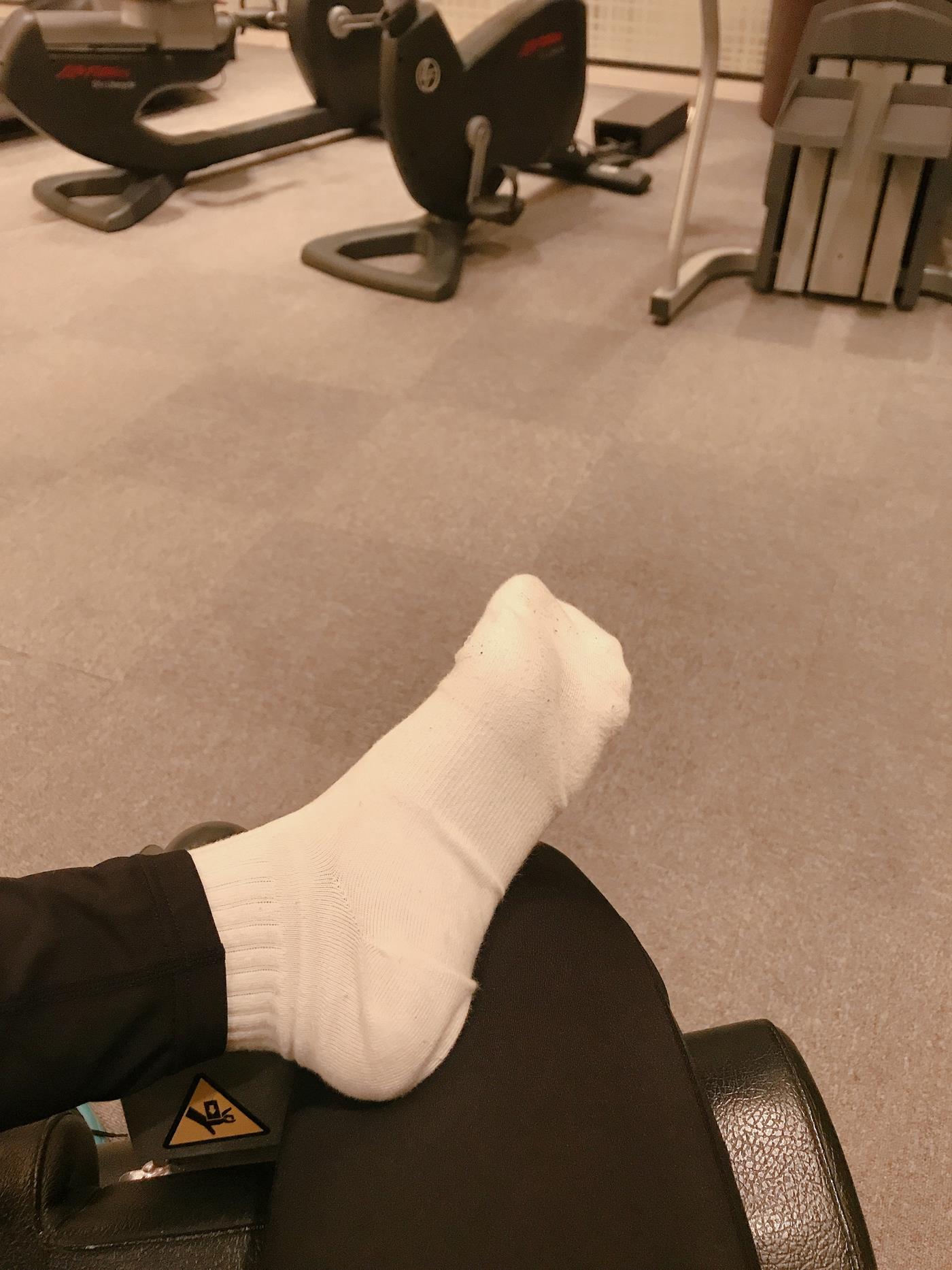 图片[92]-安乔乔儿(Nia乔乔) 健身房白袜[135P] – 速更版-美库