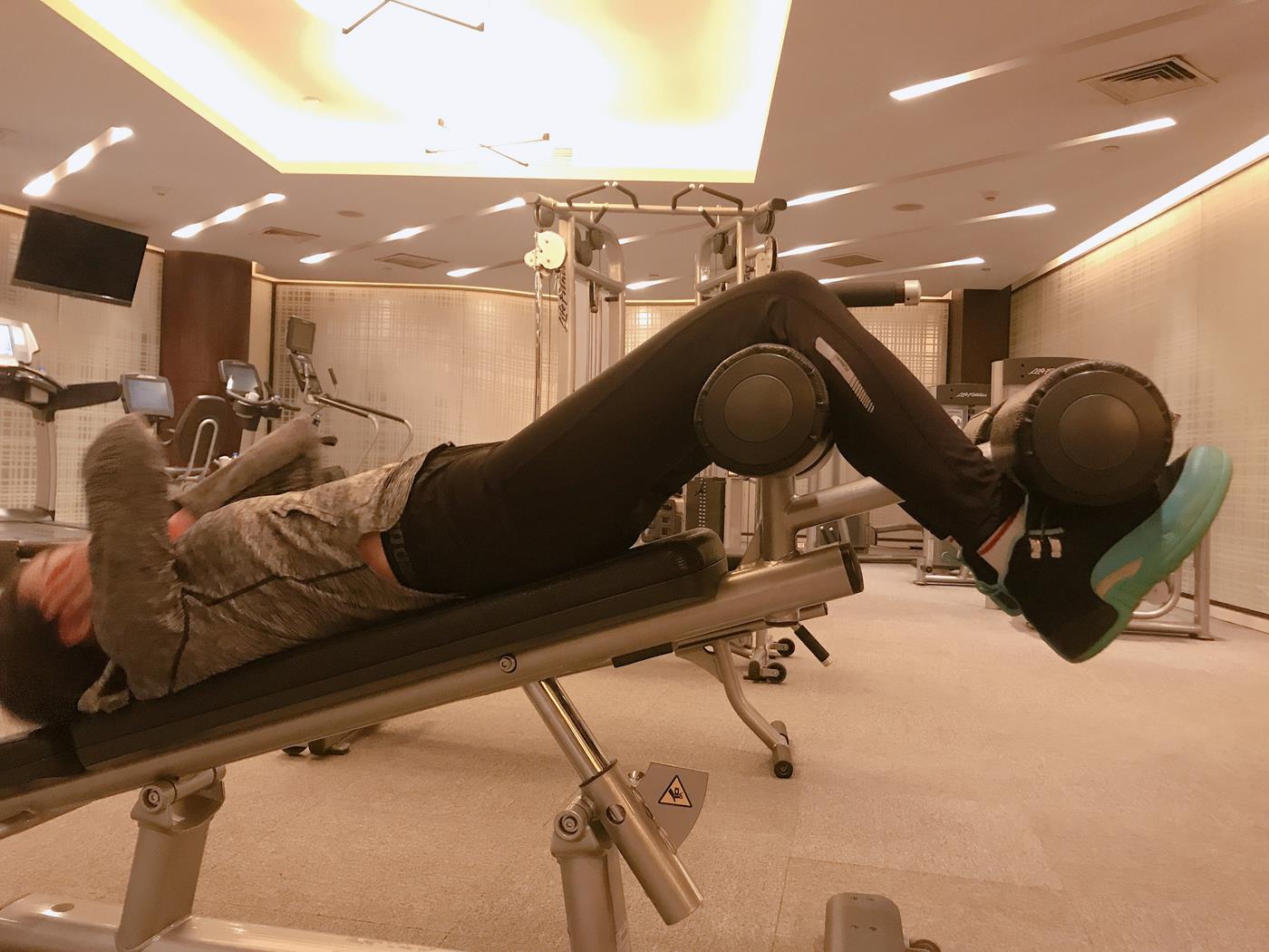 图片[100]-安乔乔儿(Nia乔乔) 健身房白袜[135P] – 速更版-美库