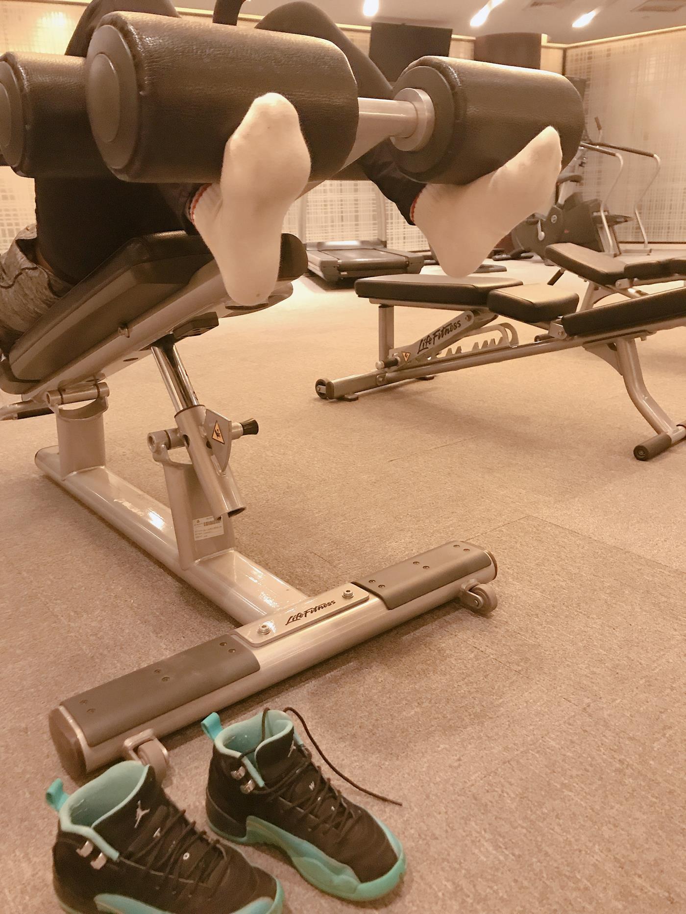 图片[102]-安乔乔儿(Nia乔乔) 健身房白袜[135P] – 速更版-美库