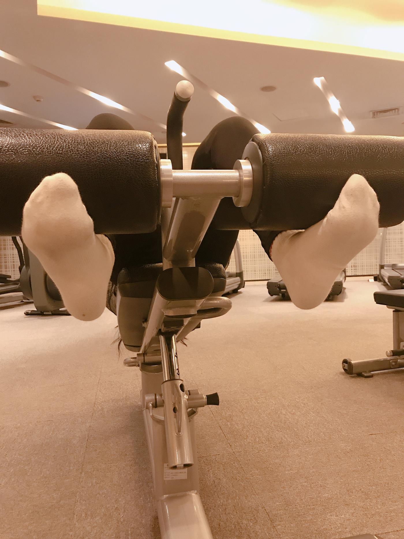 图片[103]-安乔乔儿(Nia乔乔) 健身房白袜[135P] – 速更版-美库