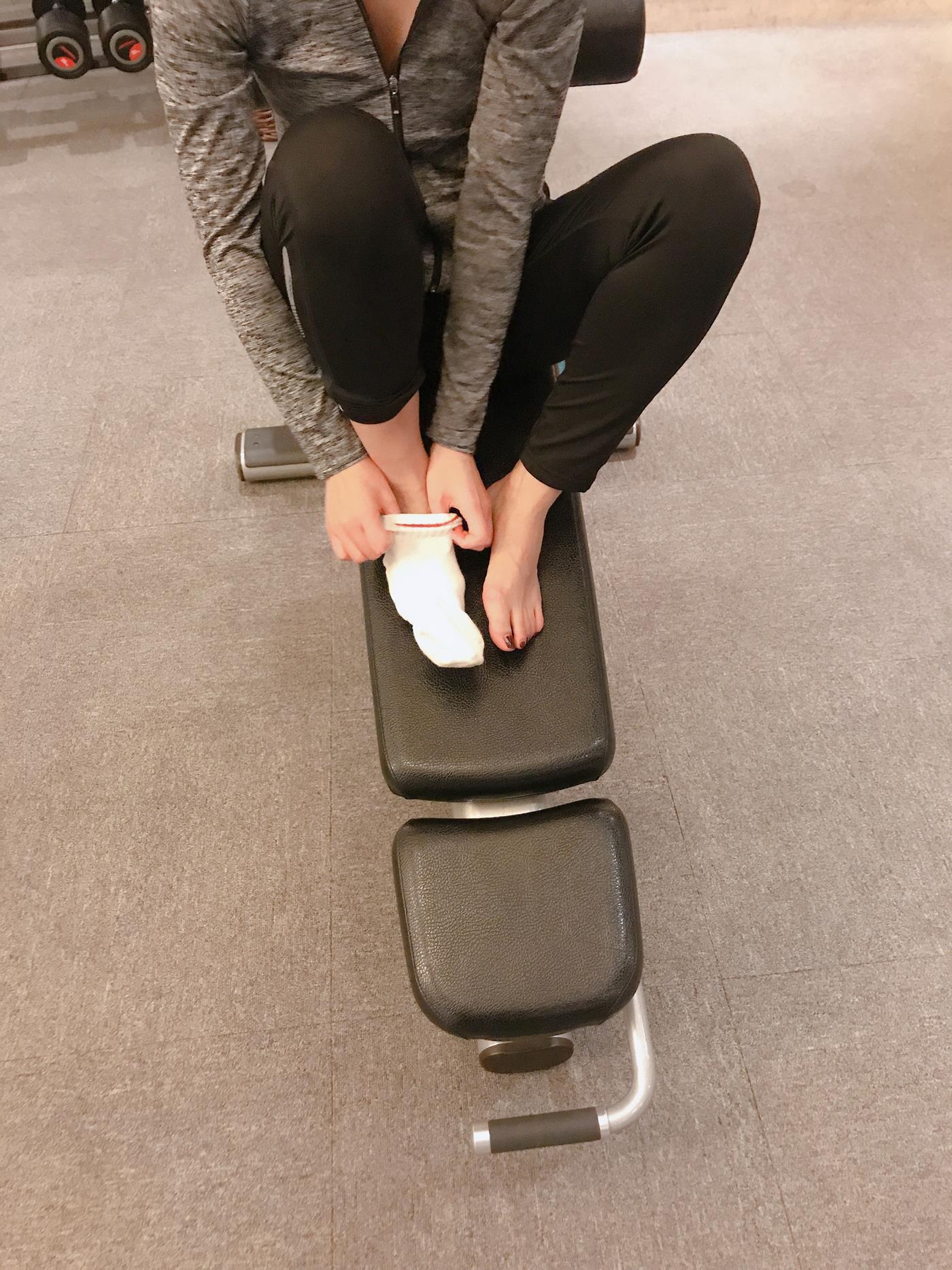 图片[108]-安乔乔儿(Nia乔乔) 健身房白袜[135P] – 速更版-美库