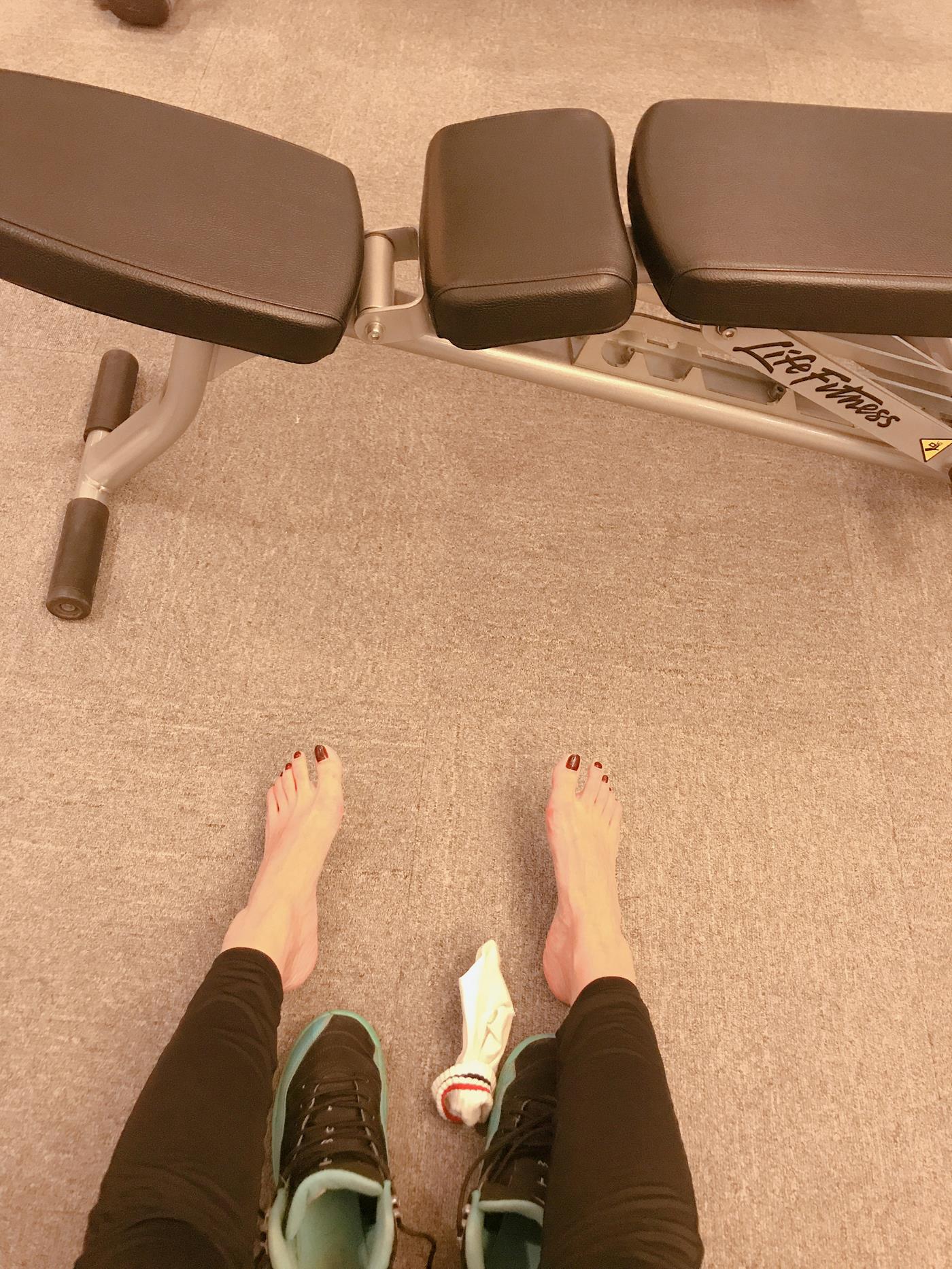 图片[112]-安乔乔儿(Nia乔乔) 健身房白袜[135P] – 速更版-美库