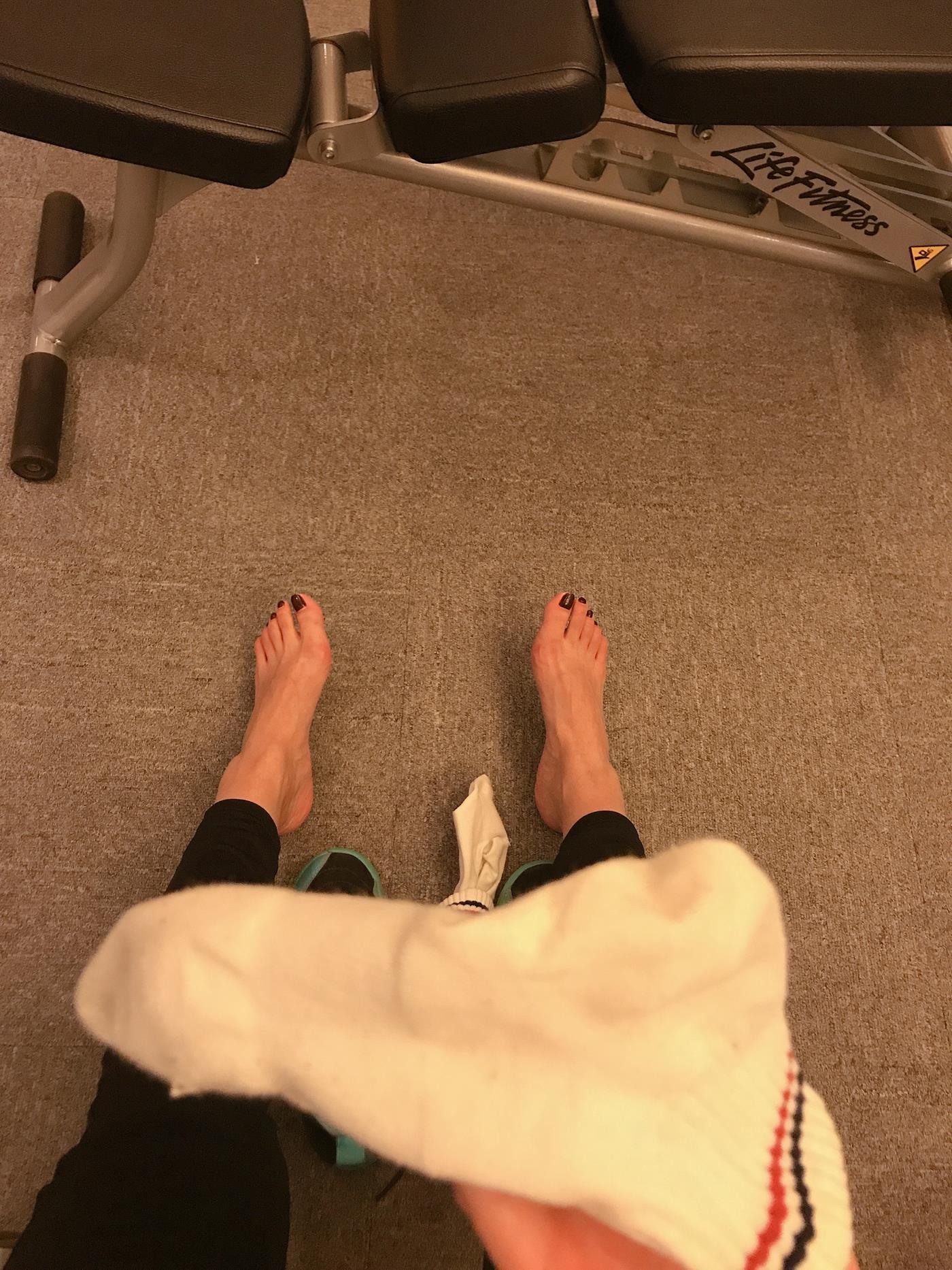 图片[113]-安乔乔儿(Nia乔乔) 健身房白袜[135P] – 速更版-美库