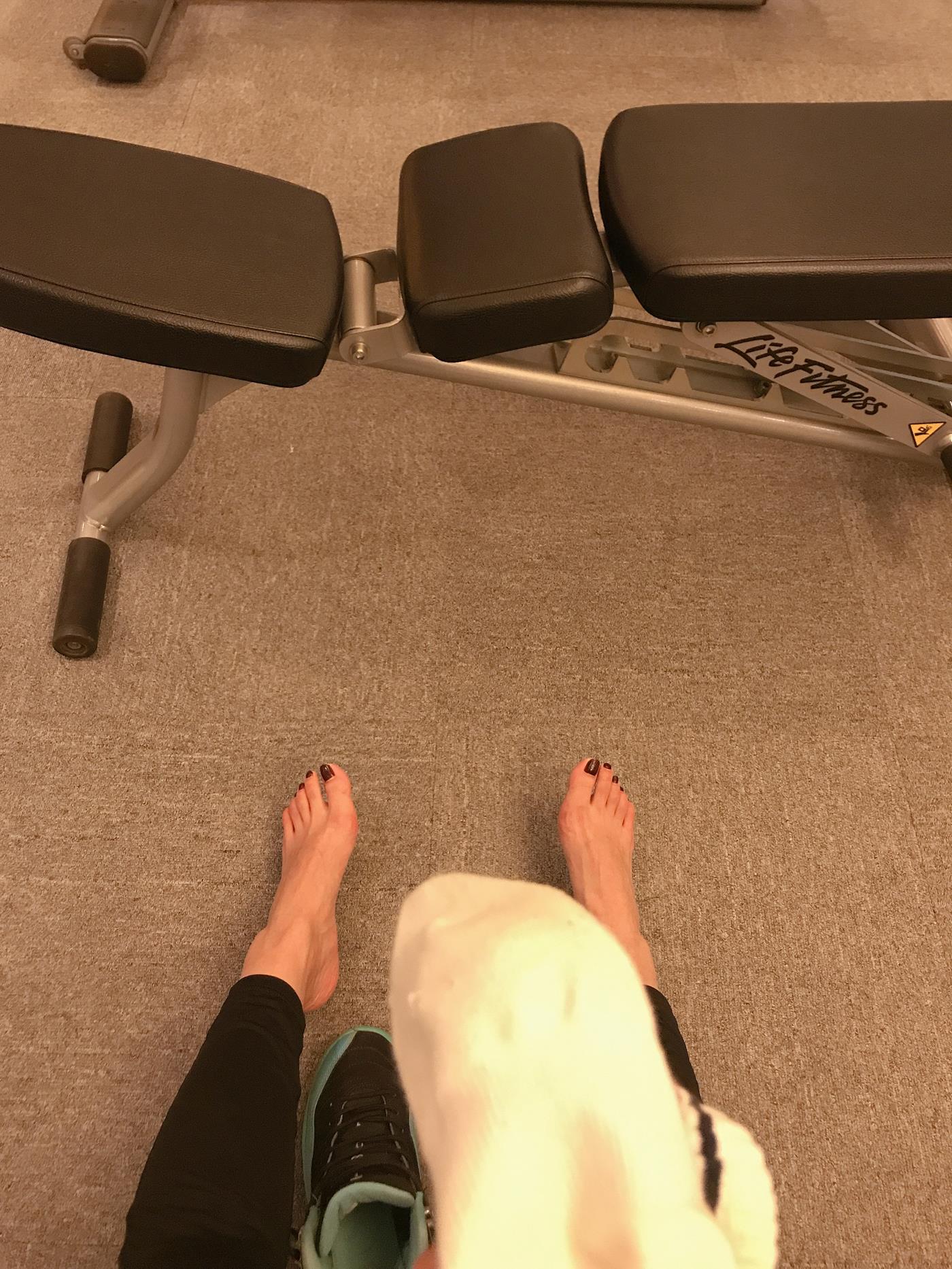 图片[114]-安乔乔儿(Nia乔乔) 健身房白袜[135P] – 速更版-美库