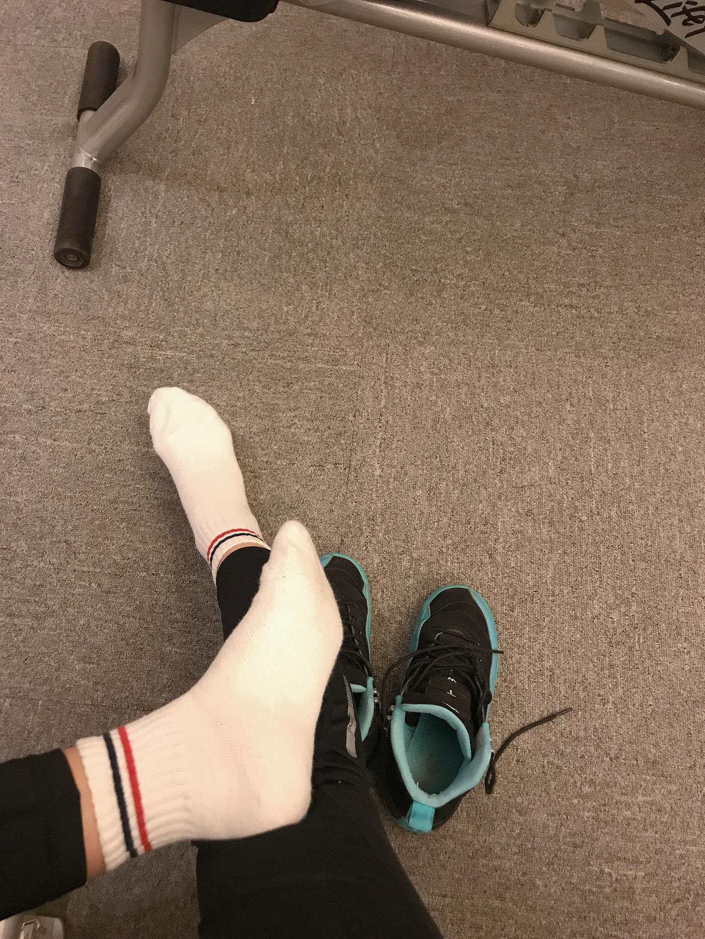 图片[118]-安乔乔儿(Nia乔乔) 健身房白袜[135P] – 速更版-美库