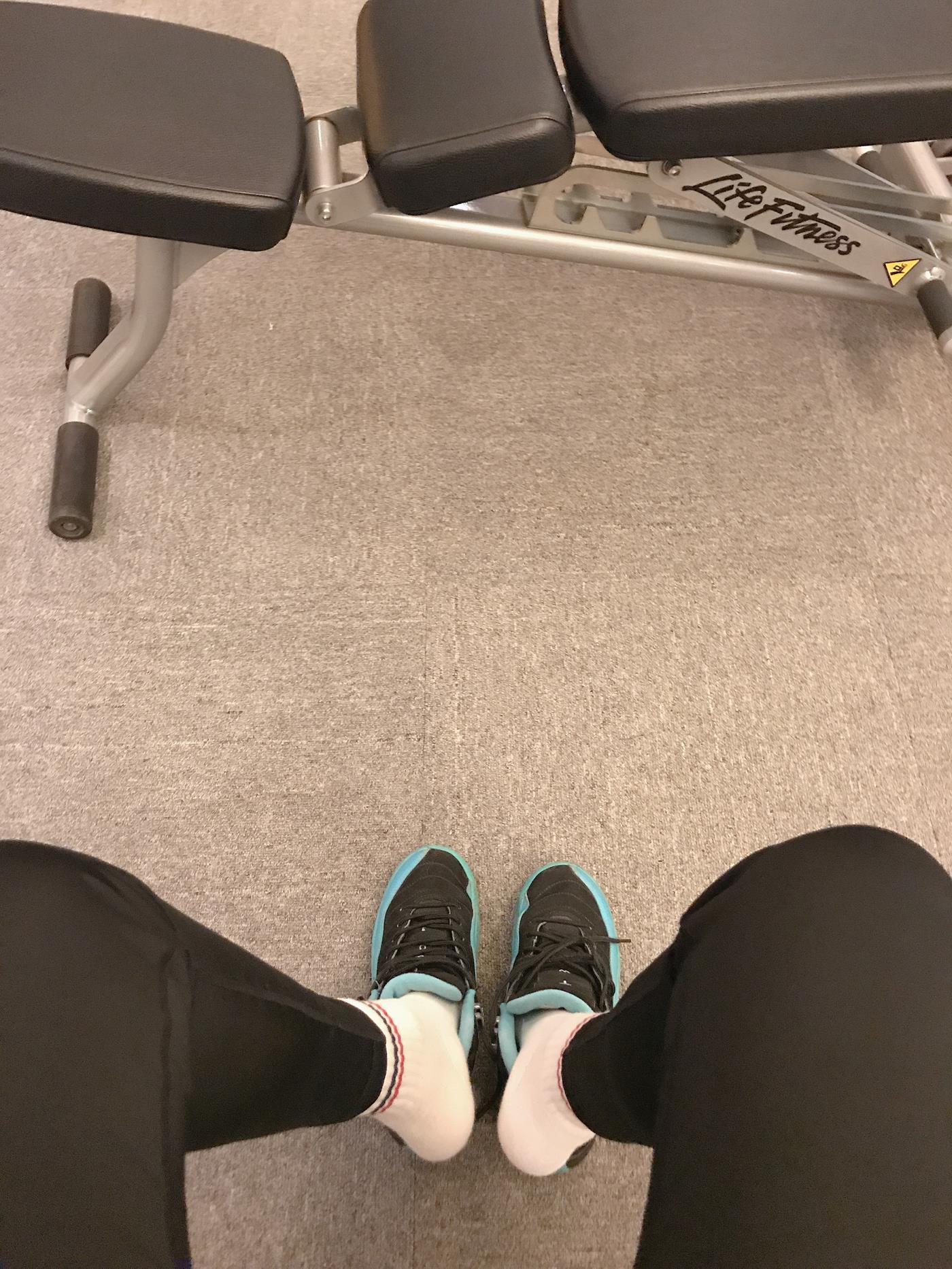 图片[119]-安乔乔儿(Nia乔乔) 健身房白袜[135P] – 速更版-美库