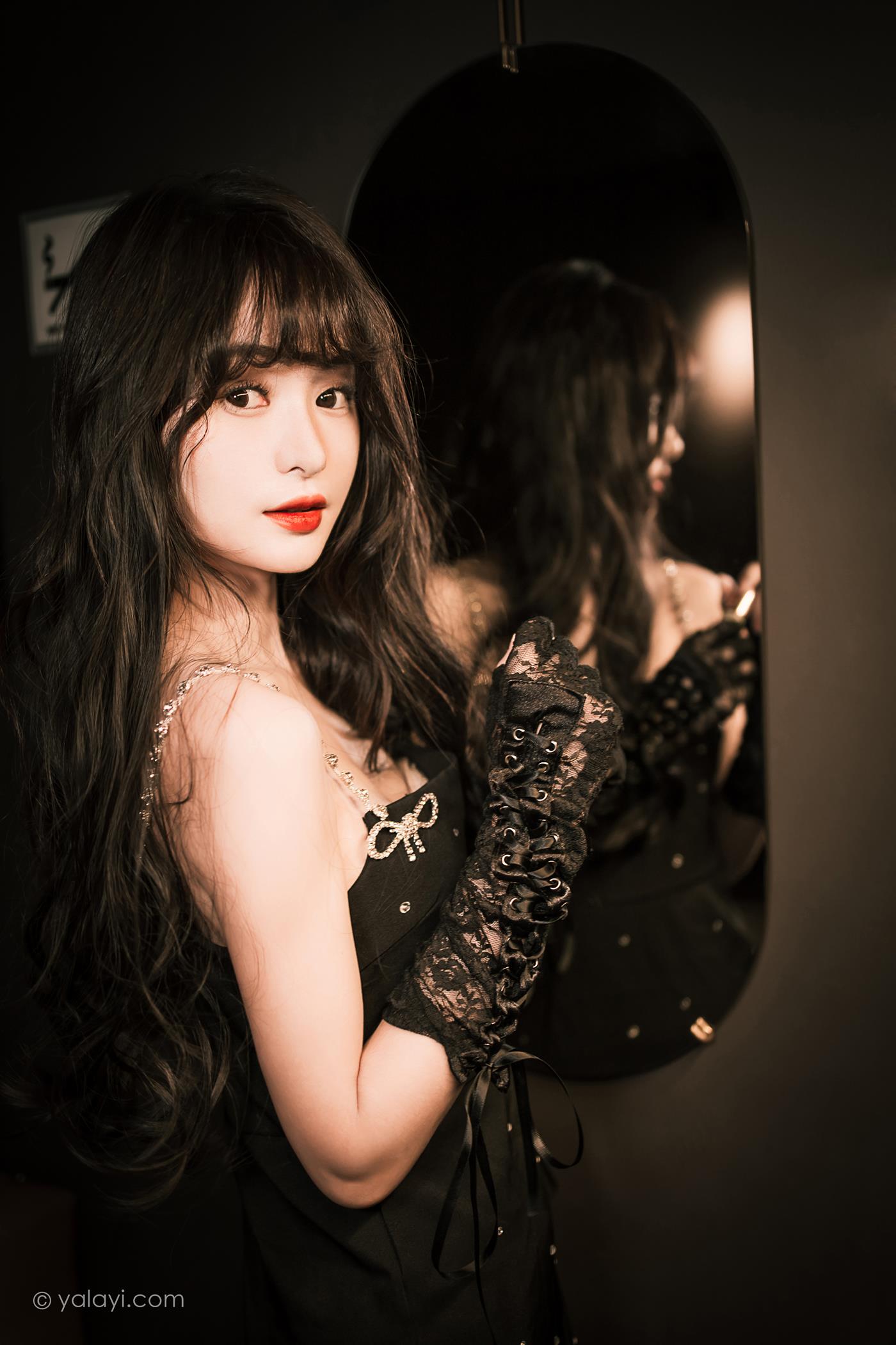 图片[34]-[YALAYI雅拉伊] 2022.11.22 NO.986 一丝忧郁 小亭[46P] – 速更版-美库