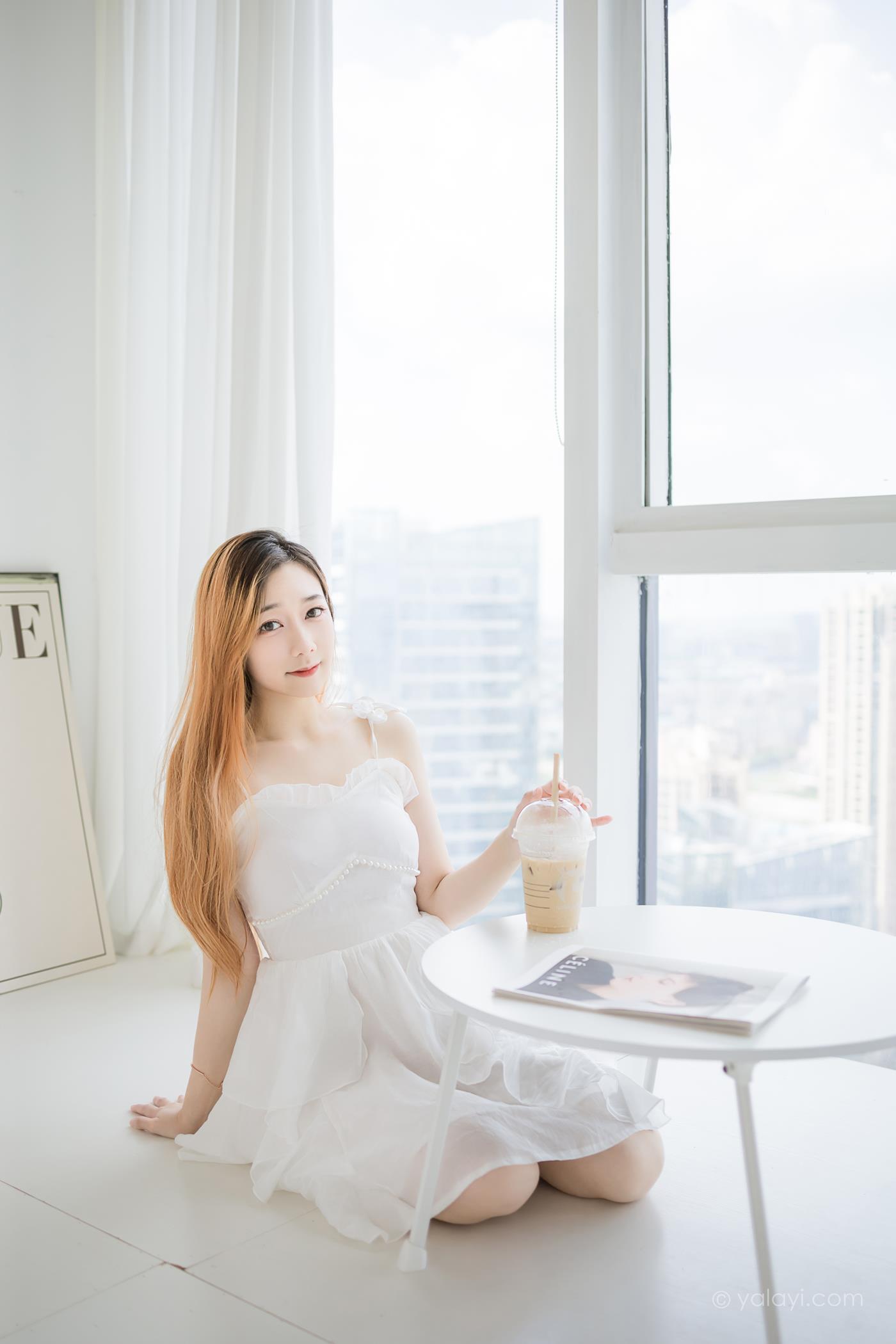 图片[15]-[YALAYI雅拉伊] 2022.12.03 NO.988 白衣丽人 夜夜[45P] – 速更版-美库