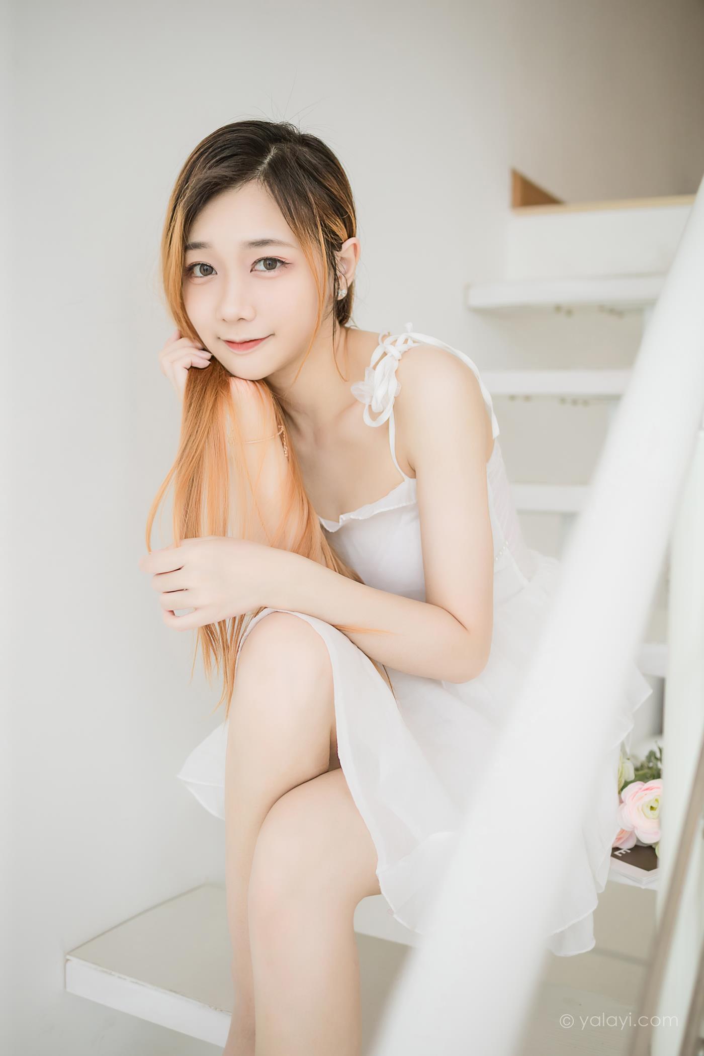 图片[16]-[YALAYI雅拉伊] 2022.12.03 NO.988 白衣丽人 夜夜[45P] – 速更版-美库