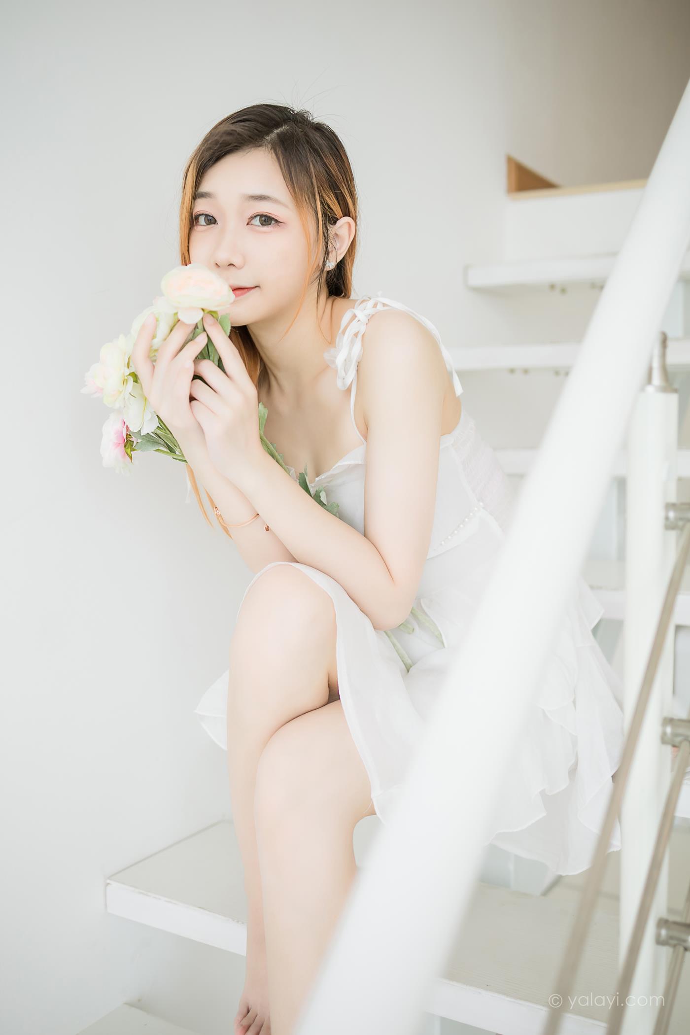 图片[18]-[YALAYI雅拉伊] 2022.12.03 NO.988 白衣丽人 夜夜[45P] – 速更版-美库