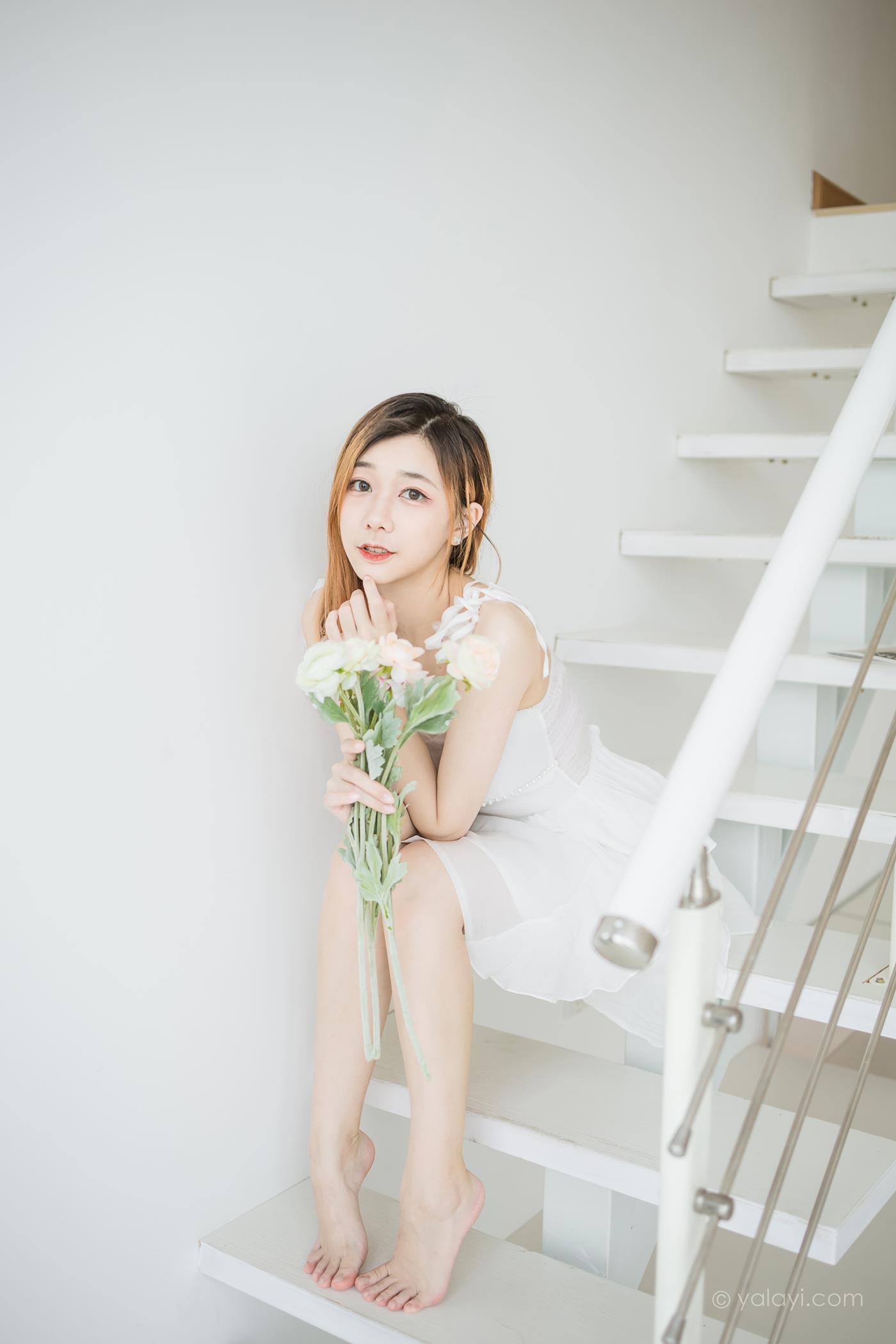 图片[20]-[YALAYI雅拉伊] 2022.12.03 NO.988 白衣丽人 夜夜[45P] – 速更版-美库