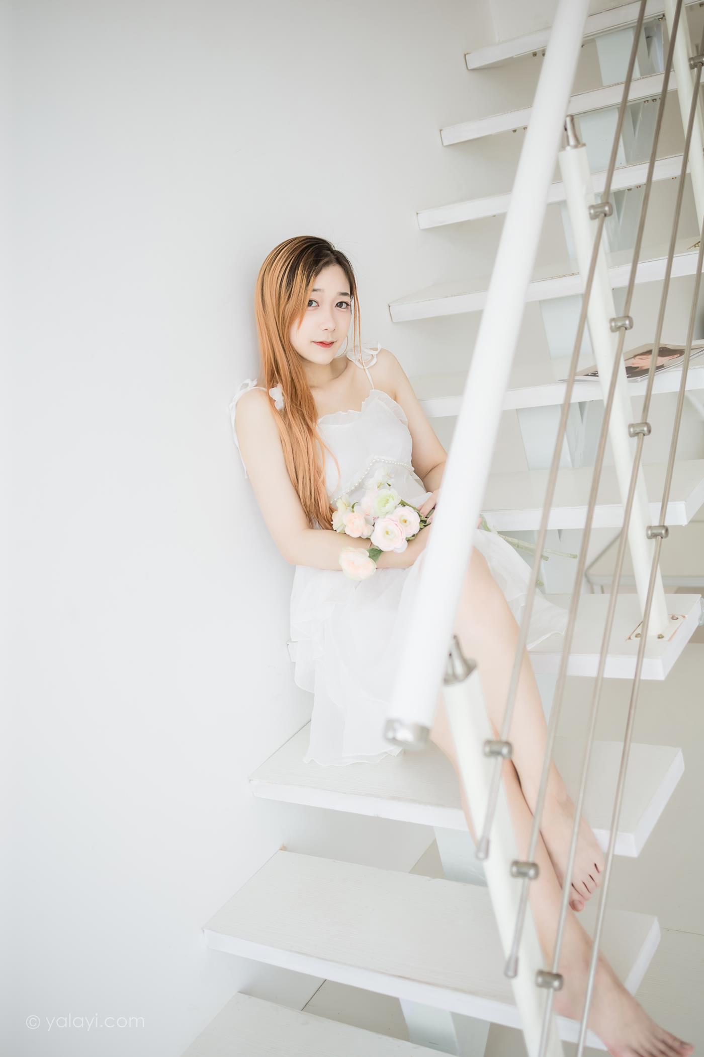 图片[21]-[YALAYI雅拉伊] 2022.12.03 NO.988 白衣丽人 夜夜[45P] – 速更版-美库