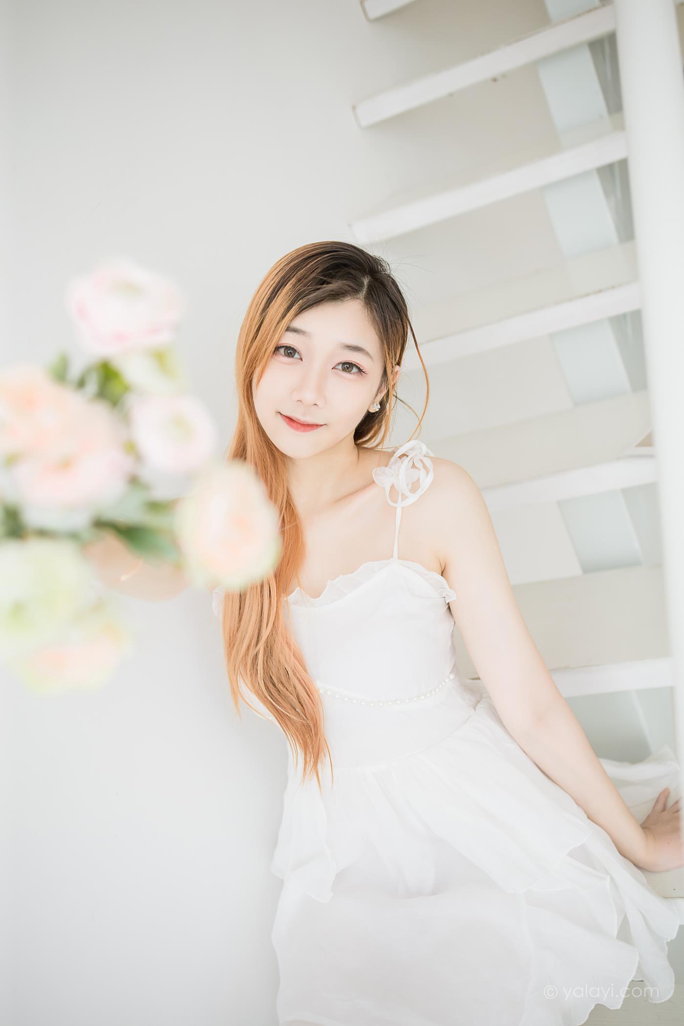 图片[22]-[YALAYI雅拉伊] 2022.12.03 NO.988 白衣丽人 夜夜[45P] – 速更版-美库