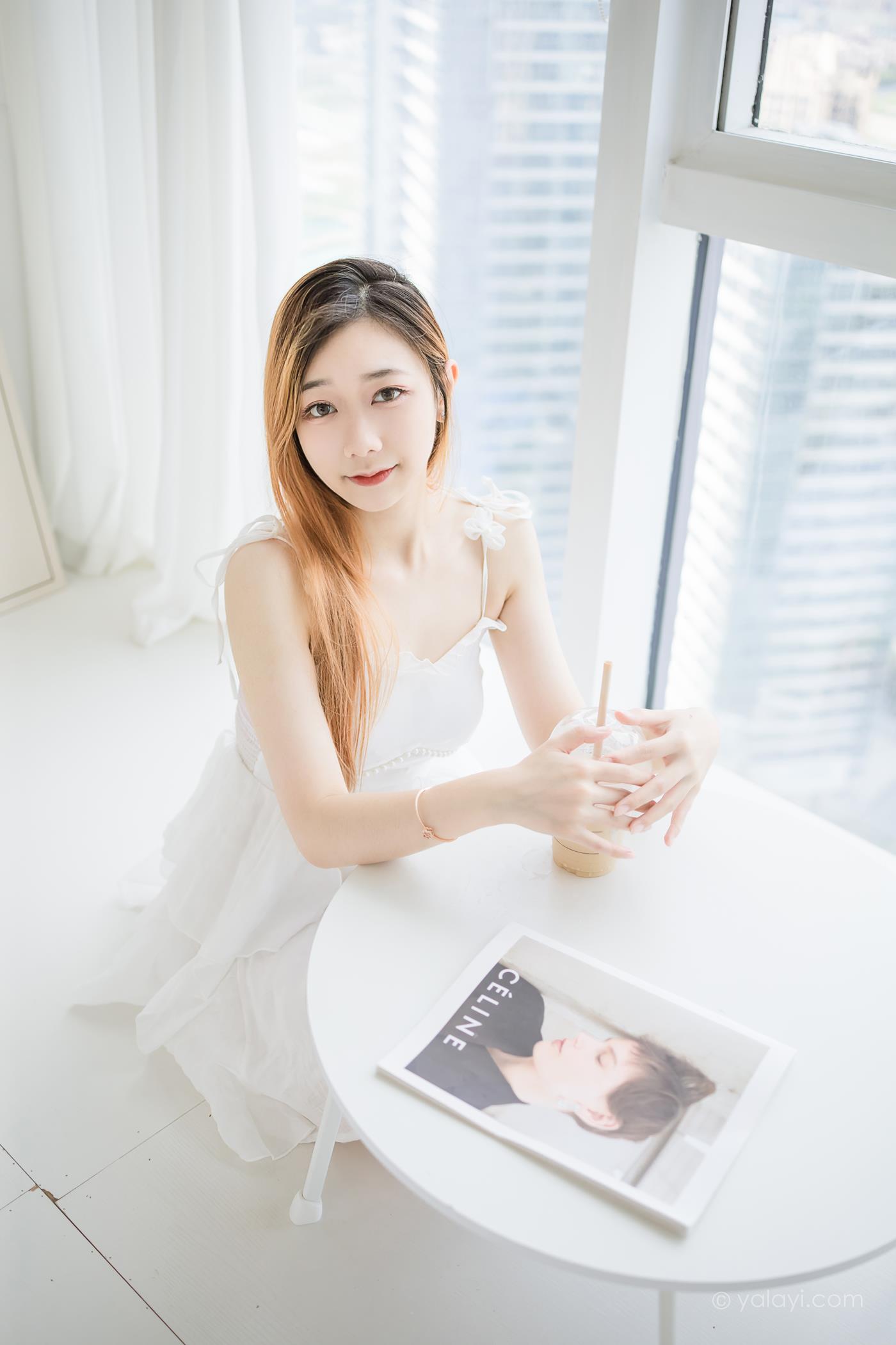 图片[26]-[YALAYI雅拉伊] 2022.12.03 NO.988 白衣丽人 夜夜[45P] – 速更版-美库
