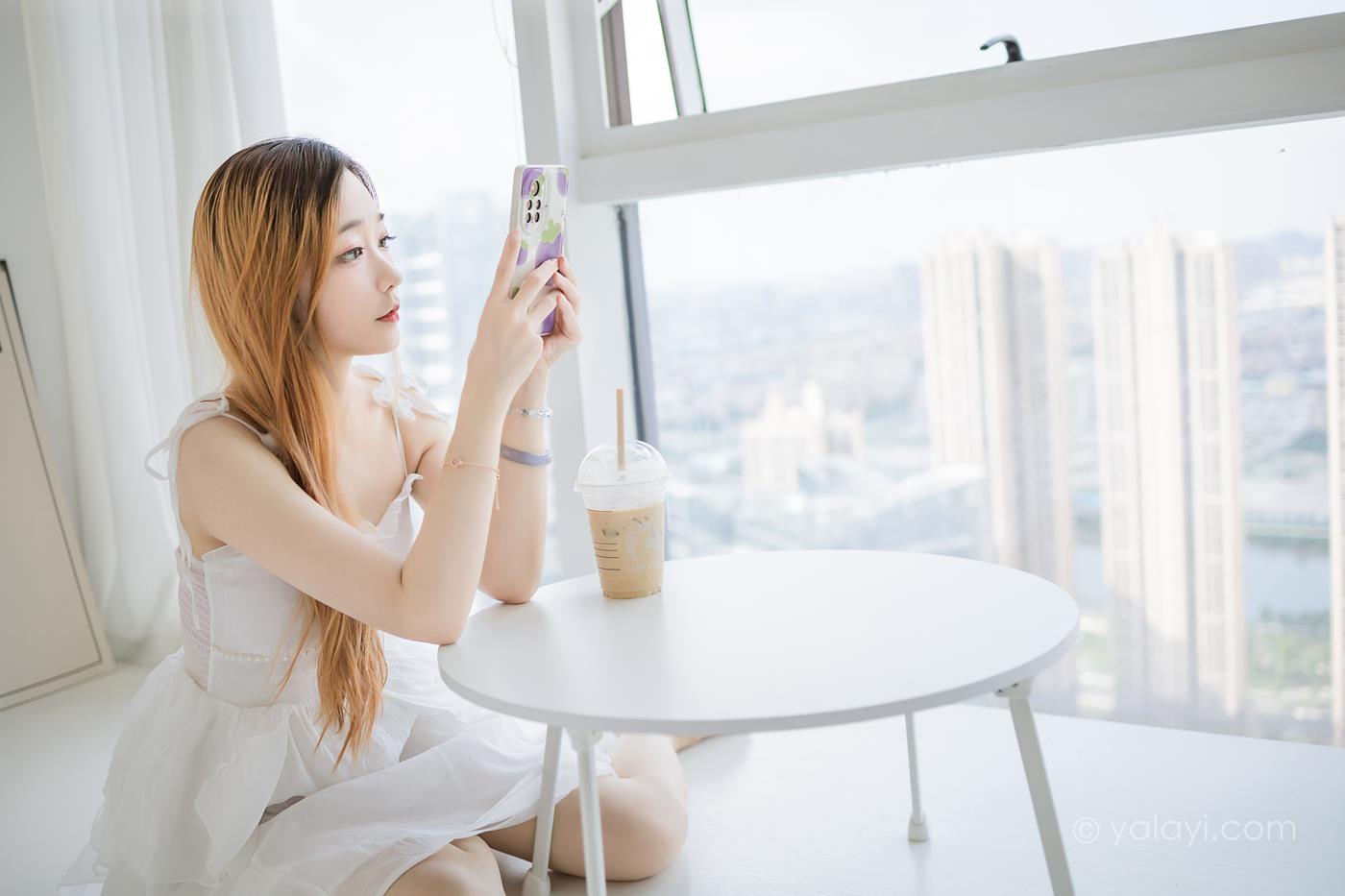 图片[38]-[YALAYI雅拉伊] 2022.12.03 NO.988 白衣丽人 夜夜[45P] – 速更版-美库