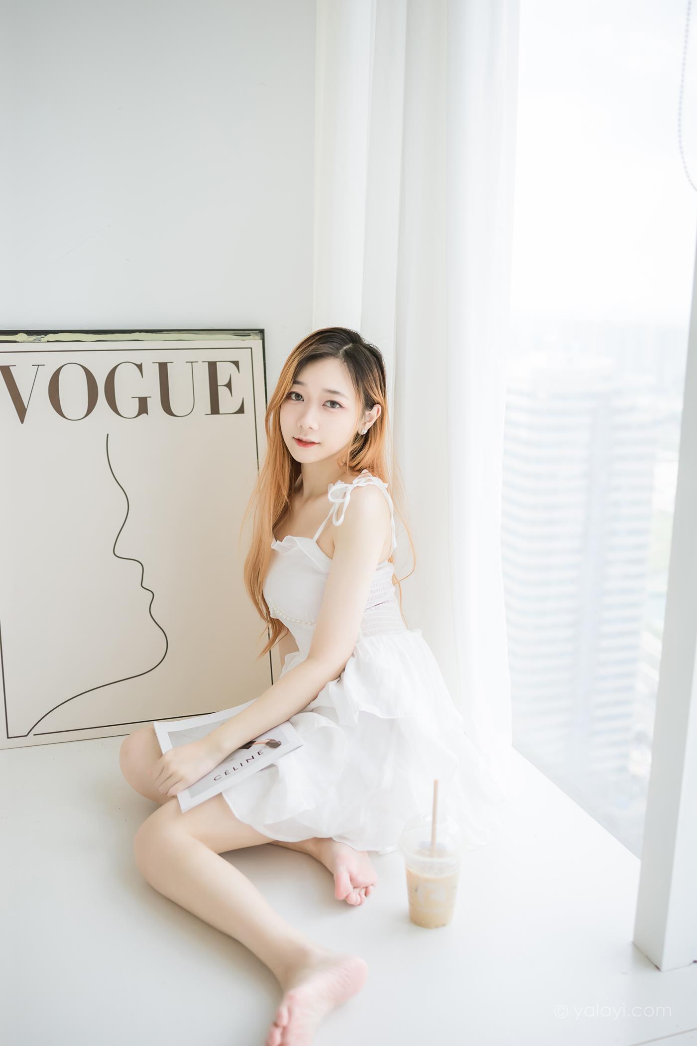 图片[40]-[YALAYI雅拉伊] 2022.12.03 NO.988 白衣丽人 夜夜[45P] – 速更版-美库