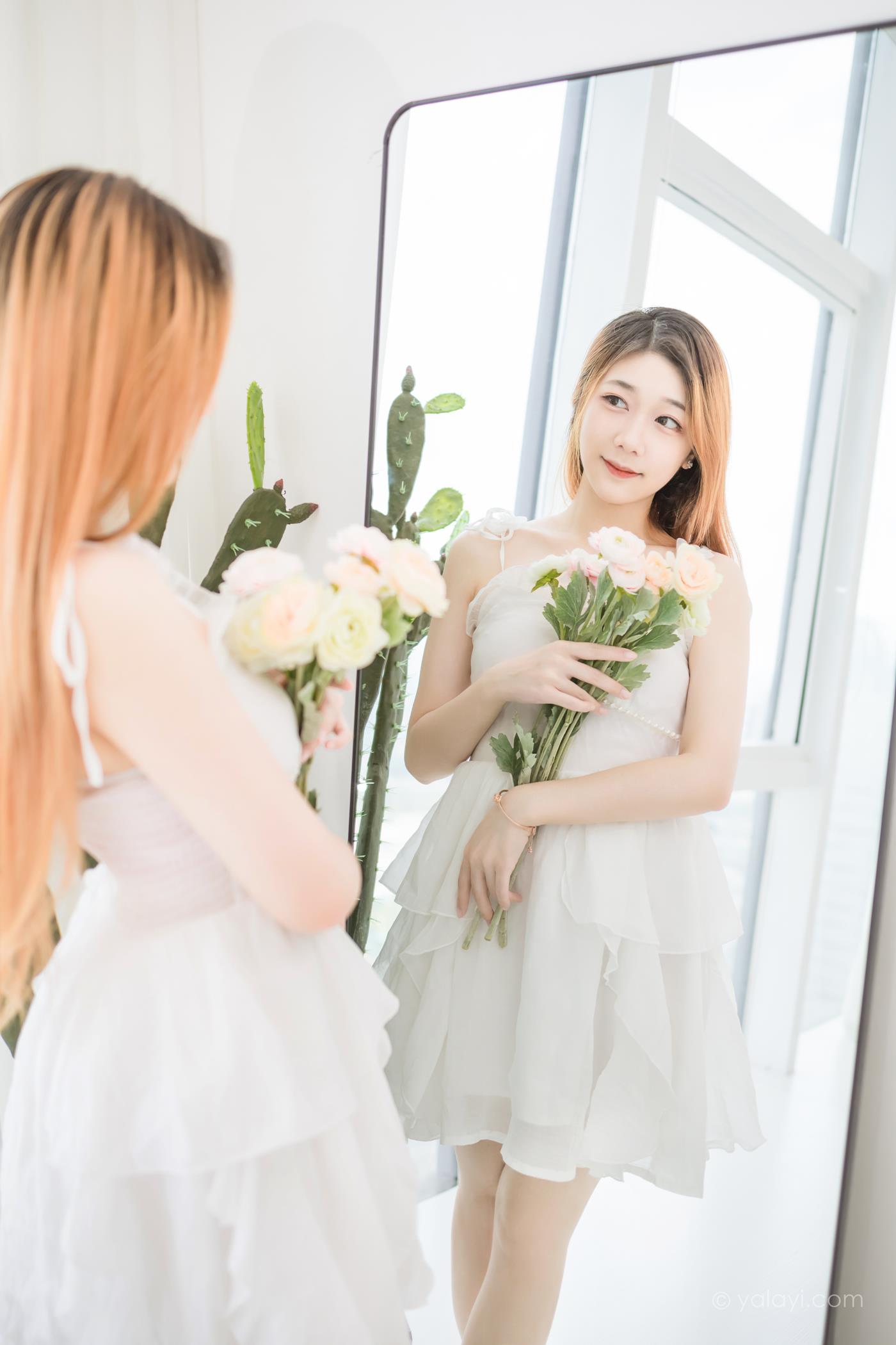 图片[46]-[YALAYI雅拉伊] 2022.12.03 NO.988 白衣丽人 夜夜[45P] – 速更版-美库