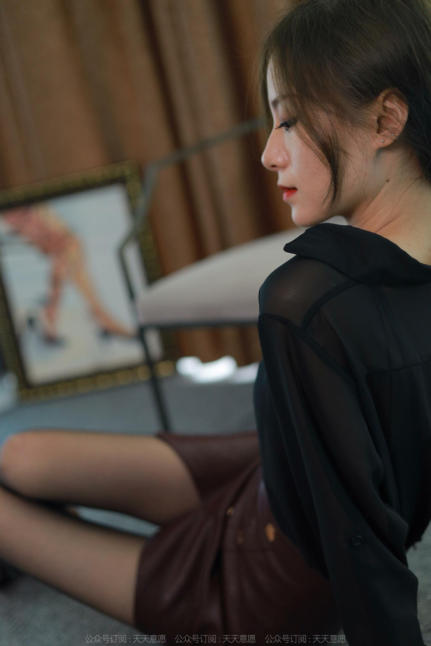 图片[37]-[IESS异思趣向] 2022.06.19 丝享家1122：小六《冷艳嘿丝》[84P] – 速更版-美库