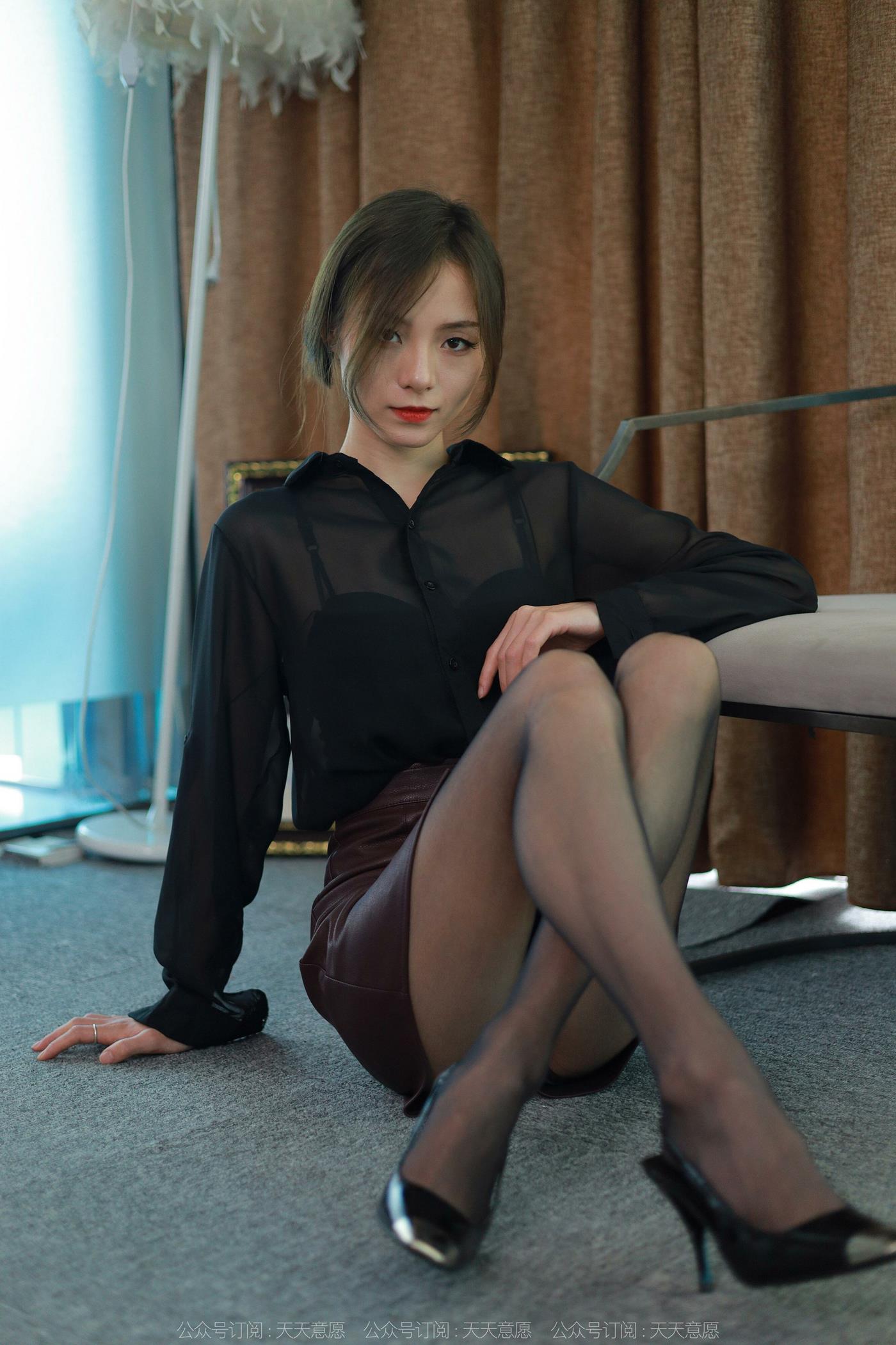 图片[65]-[IESS异思趣向] 2022.06.19 丝享家1122：小六《冷艳嘿丝》[84P] – 速更版-美库