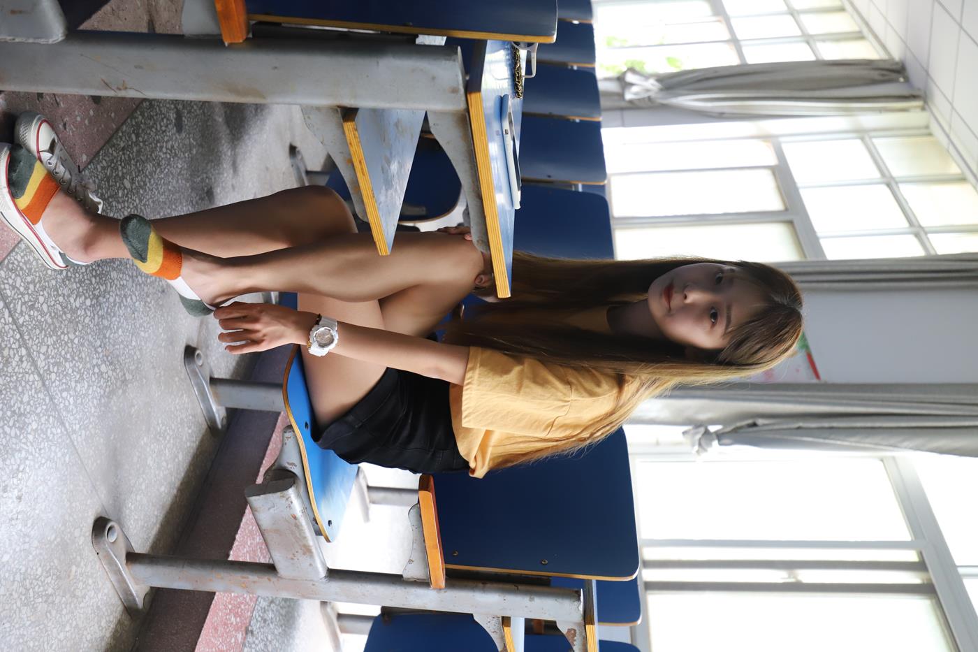 图片[26]-大西瓜爱牙膏-2020 01X活动 模特1（一） 教室热裤短袜 (1) [72P] – 速更版-美库