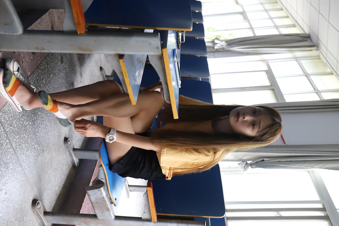 图片[30]-大西瓜爱牙膏-2020 01X活动 模特1（一） 教室热裤短袜 (1) [72P] – 速更版-美库