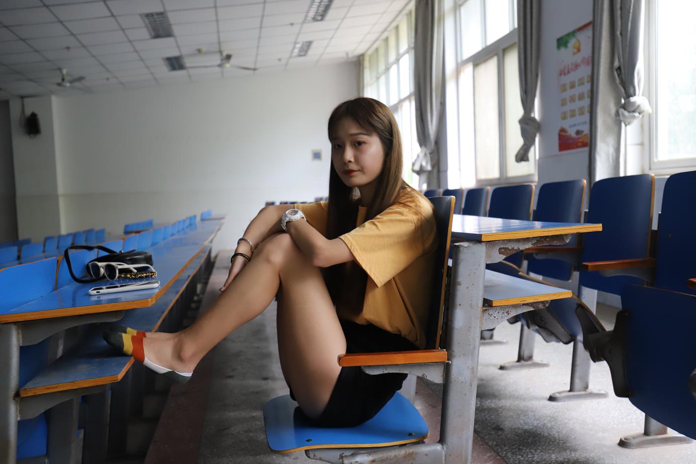 图片[45]-大西瓜爱牙膏-2020 01X活动 模特1（一） 教室热裤短袜 (1) [72P] – 速更版-美库