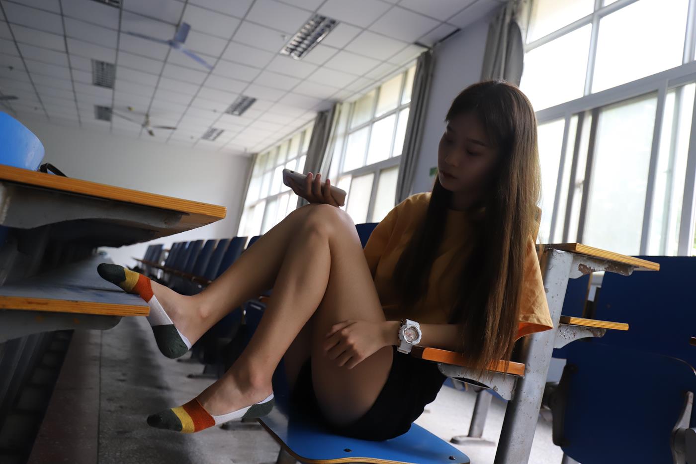 图片[64]-大西瓜爱牙膏-2020 01X活动 模特1（一） 教室热裤短袜 (1) [72P] – 速更版-美库