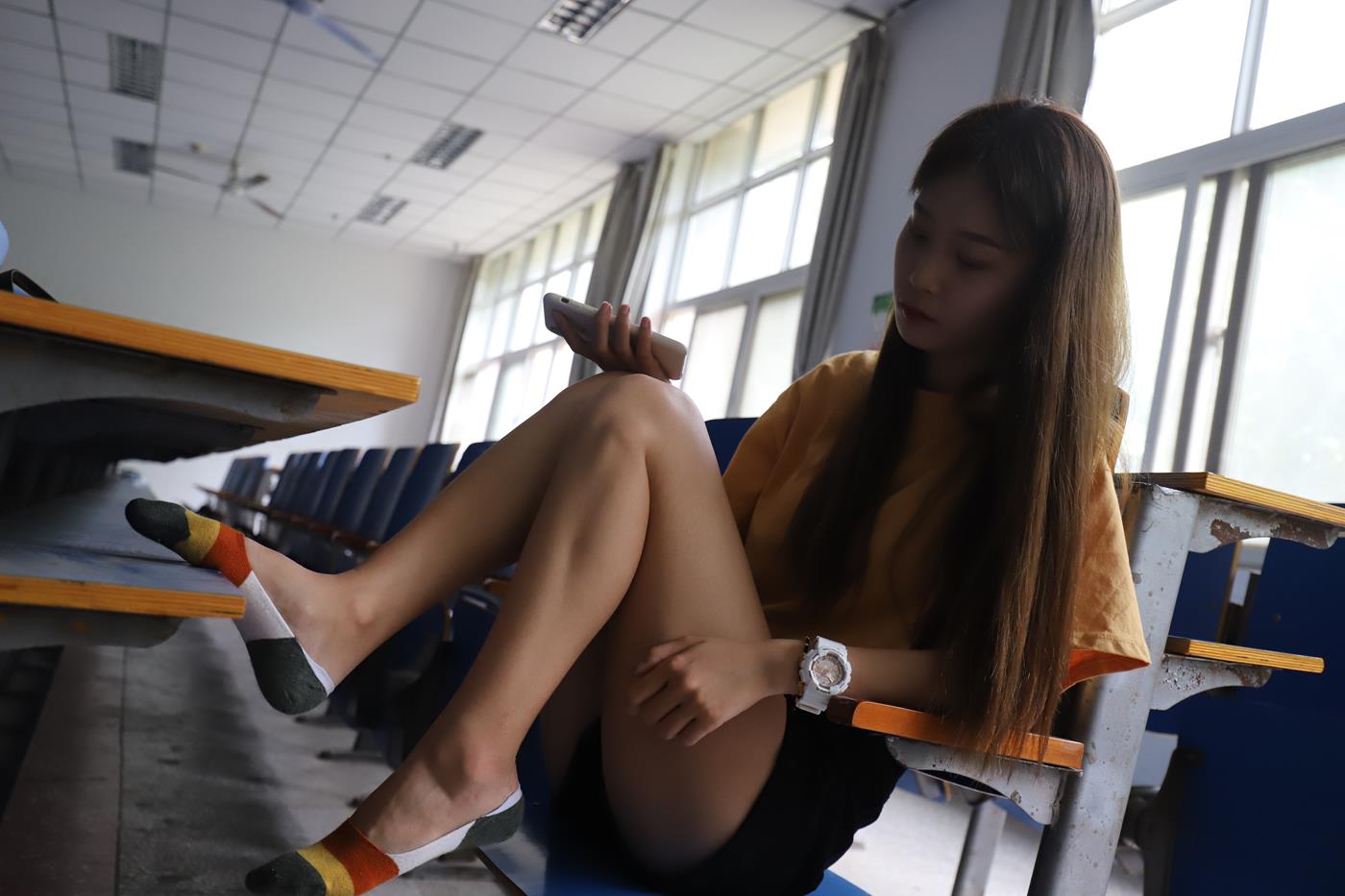 图片[65]-大西瓜爱牙膏-2020 01X活动 模特1（一） 教室热裤短袜 (1) [72P] – 速更版-美库