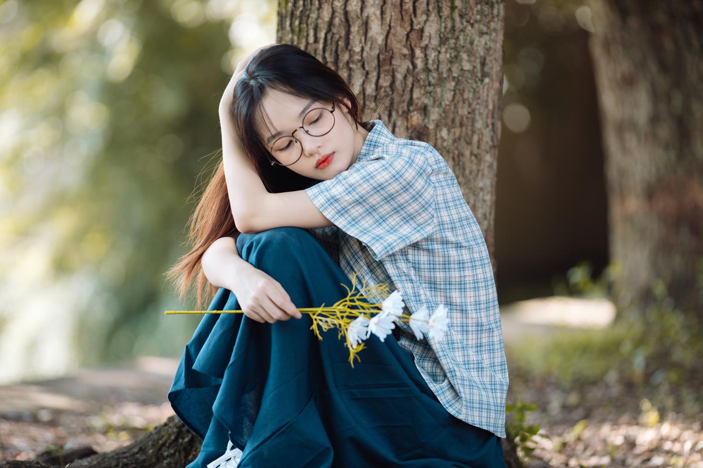 图片[16]-[YITUYU艺图语] 2022.01.03 树下的蓝色往事 一鸭咿呀哟 [24P] – 速更版-美库