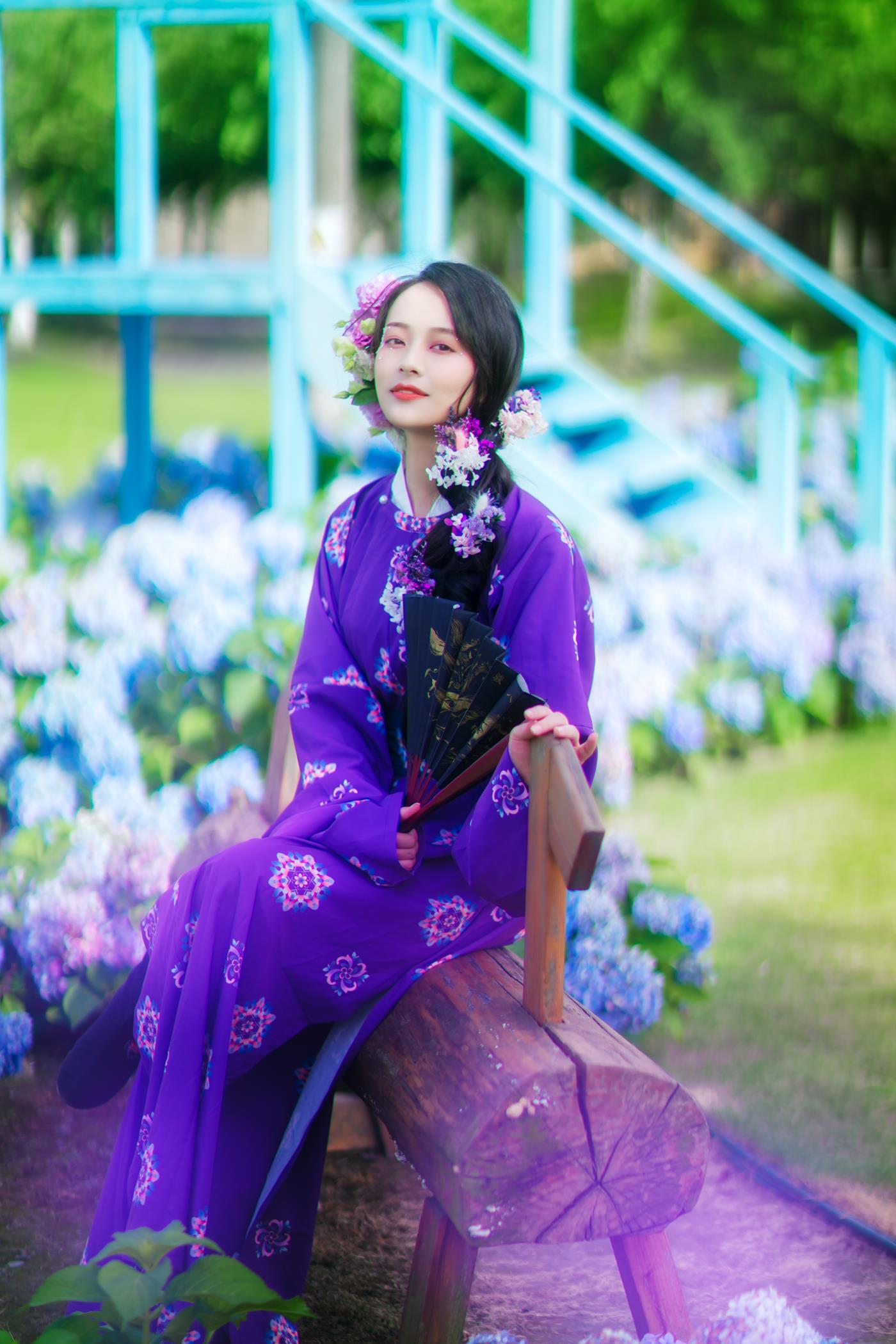 图片[14]-[YITUYU艺图语] 2022.01.04 紫色初摄影夏 欢欢 [35P] – 速更版-美库